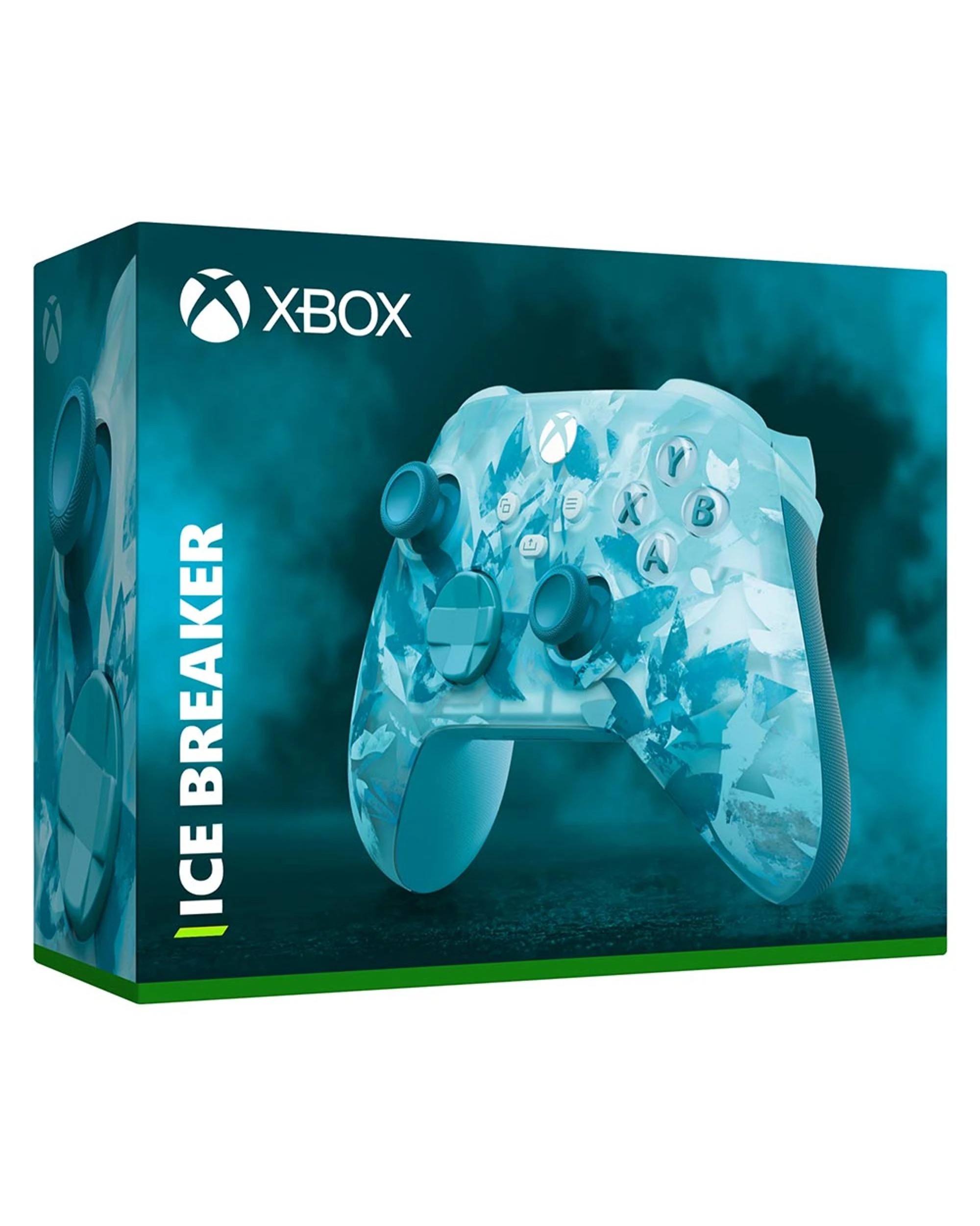 2 Xbox Wireless Controller - Ice Breaker Special Edition - Blue, 2 of 8