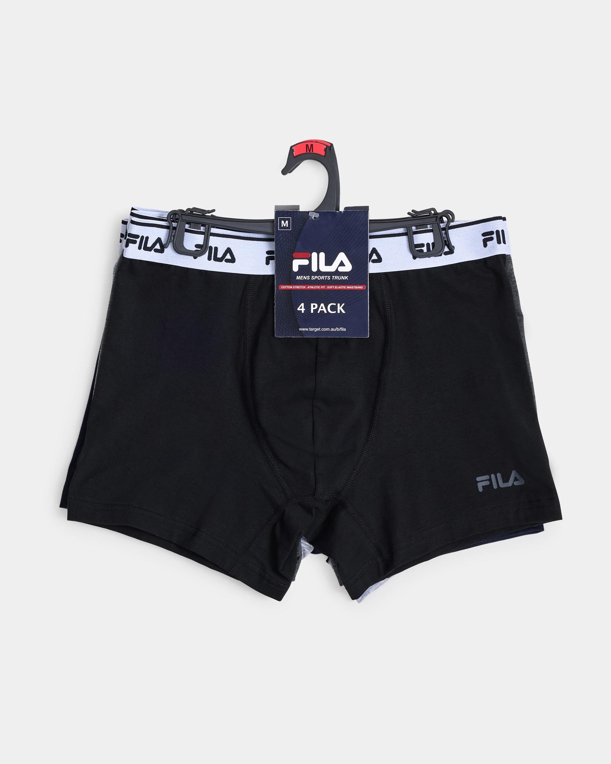 2 Fila Rome 4 Pack Sports Trunks MULTI, 2 of 2