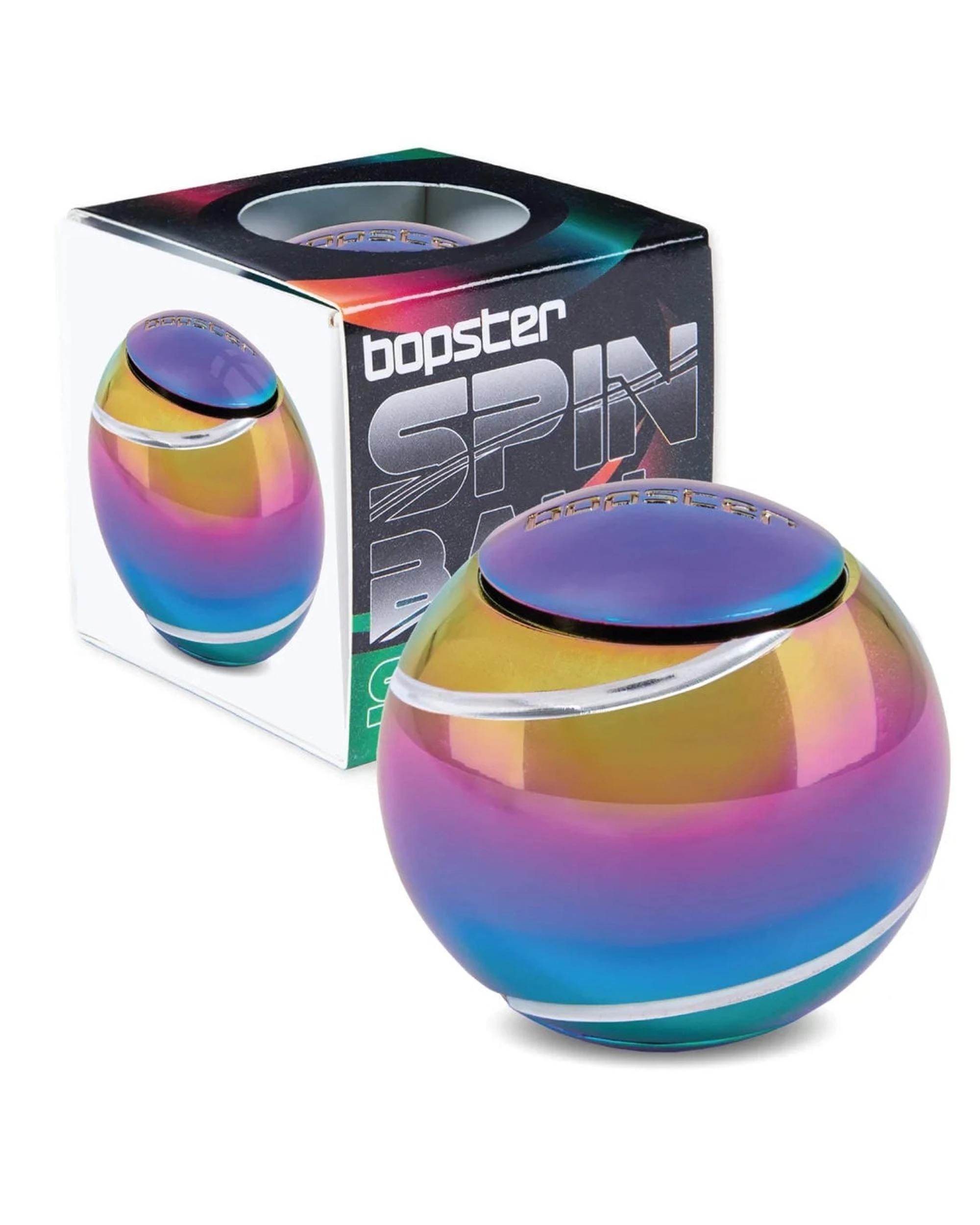 1 Bopster Spin Ball Spinner - Multicolour Metallic - Multi, 1 of 5