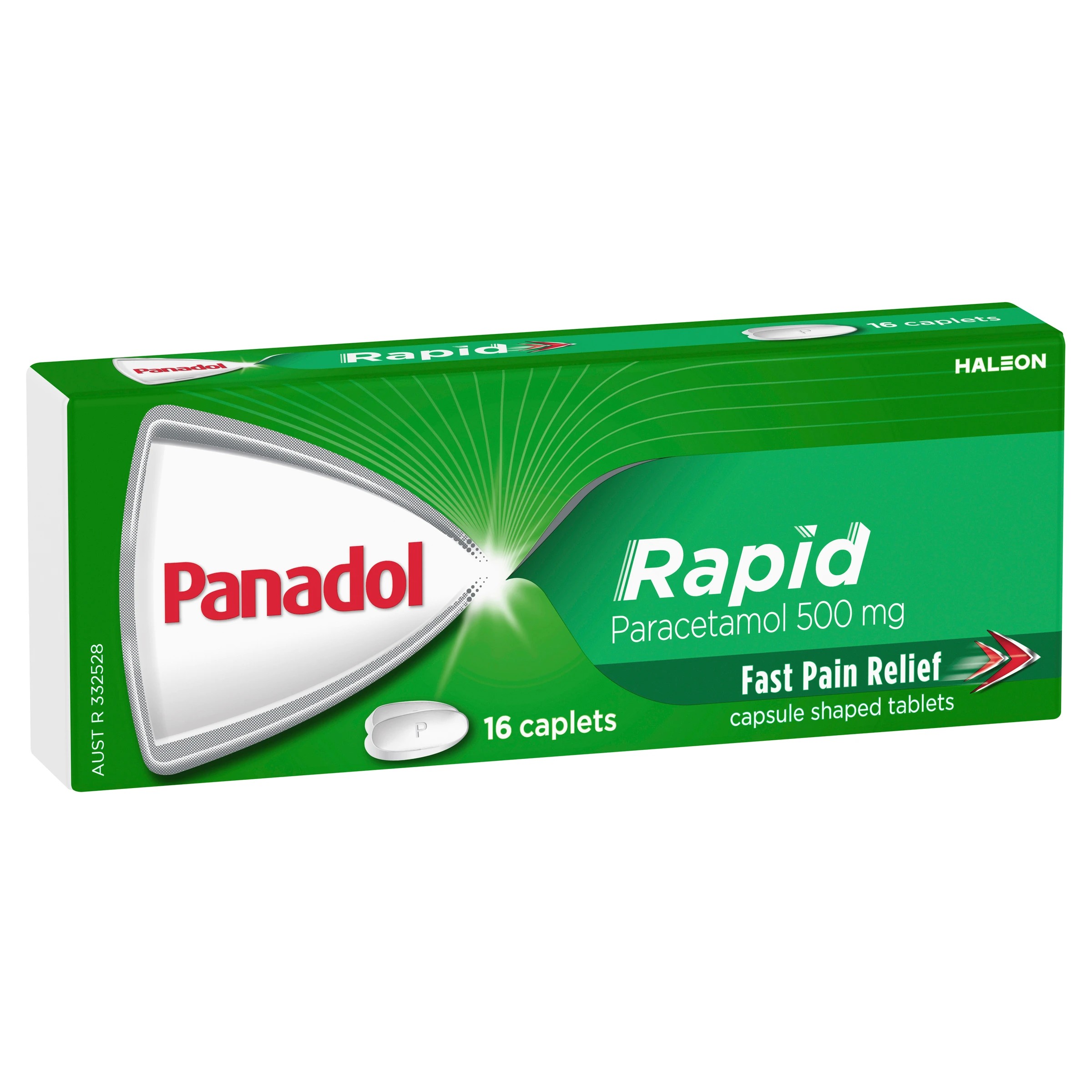 1 16 Pack Panadol Rapid Paracetamol 500mg, 1 of 10