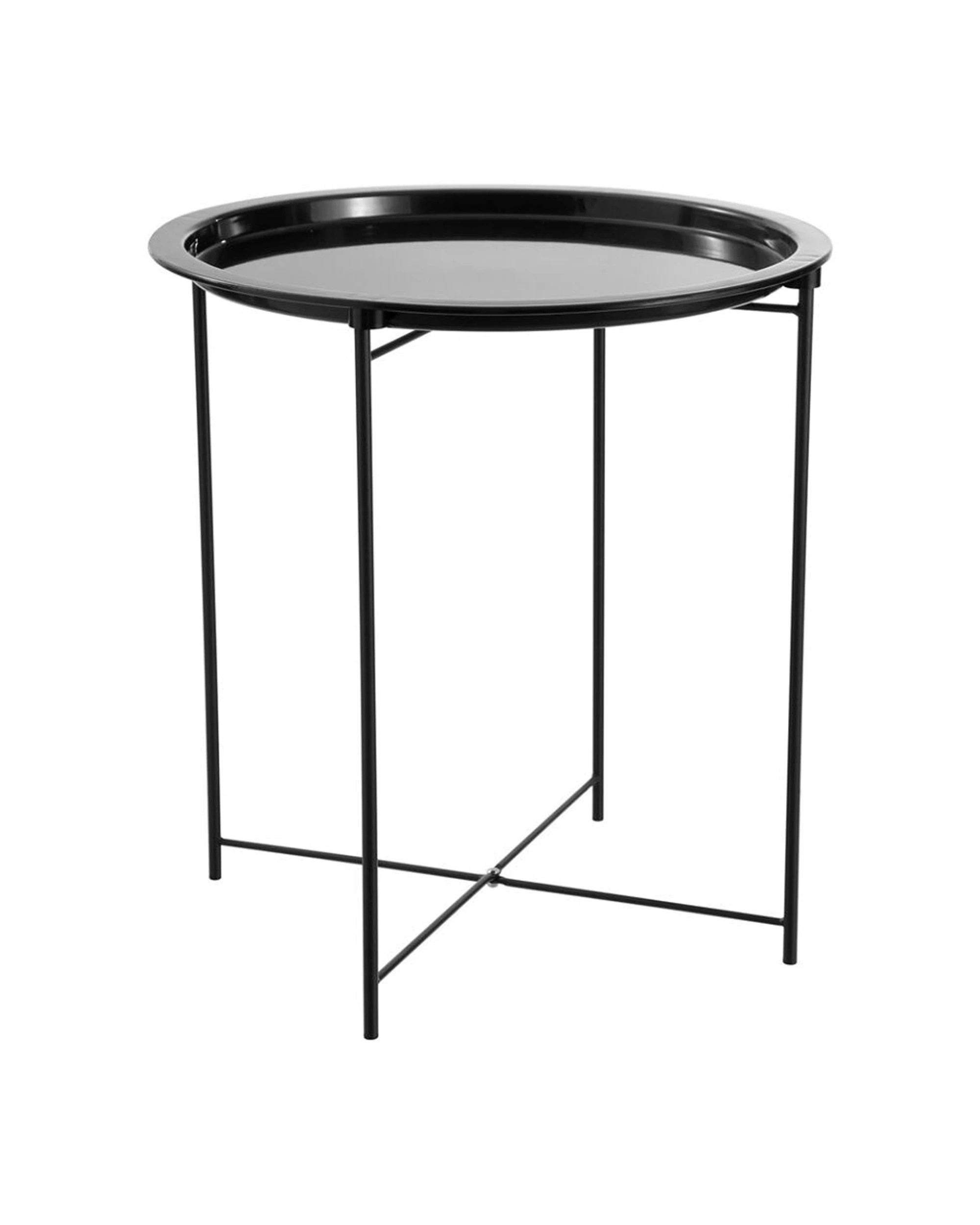 5 Boxsweden 2pc Luno Round Side Table Home 47x47x50cm - Multi, 5 of 9