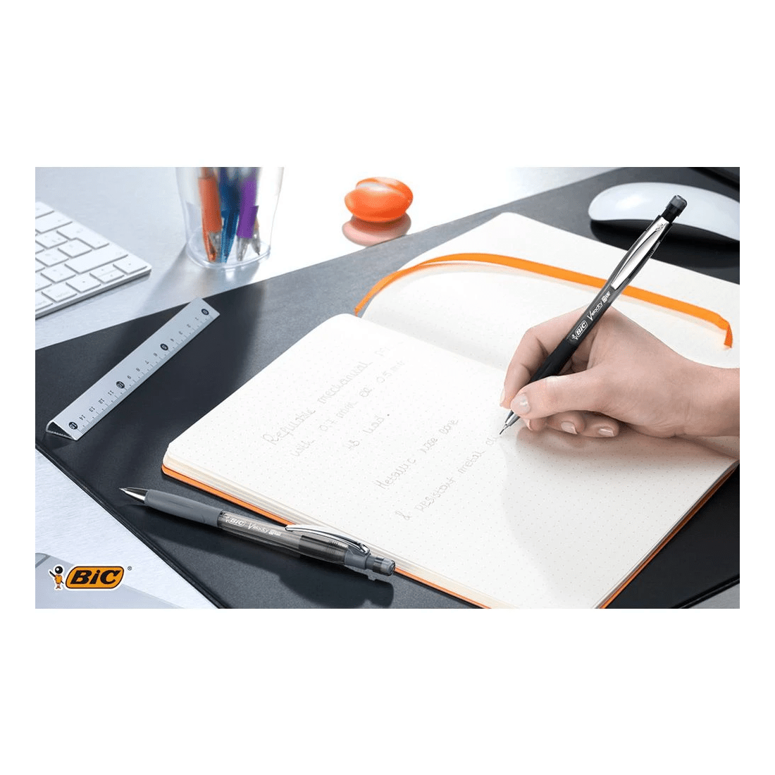 4 Bic Velocity Pro Mechanical Pencil 0.5mm Dark Blue, 4 of 4