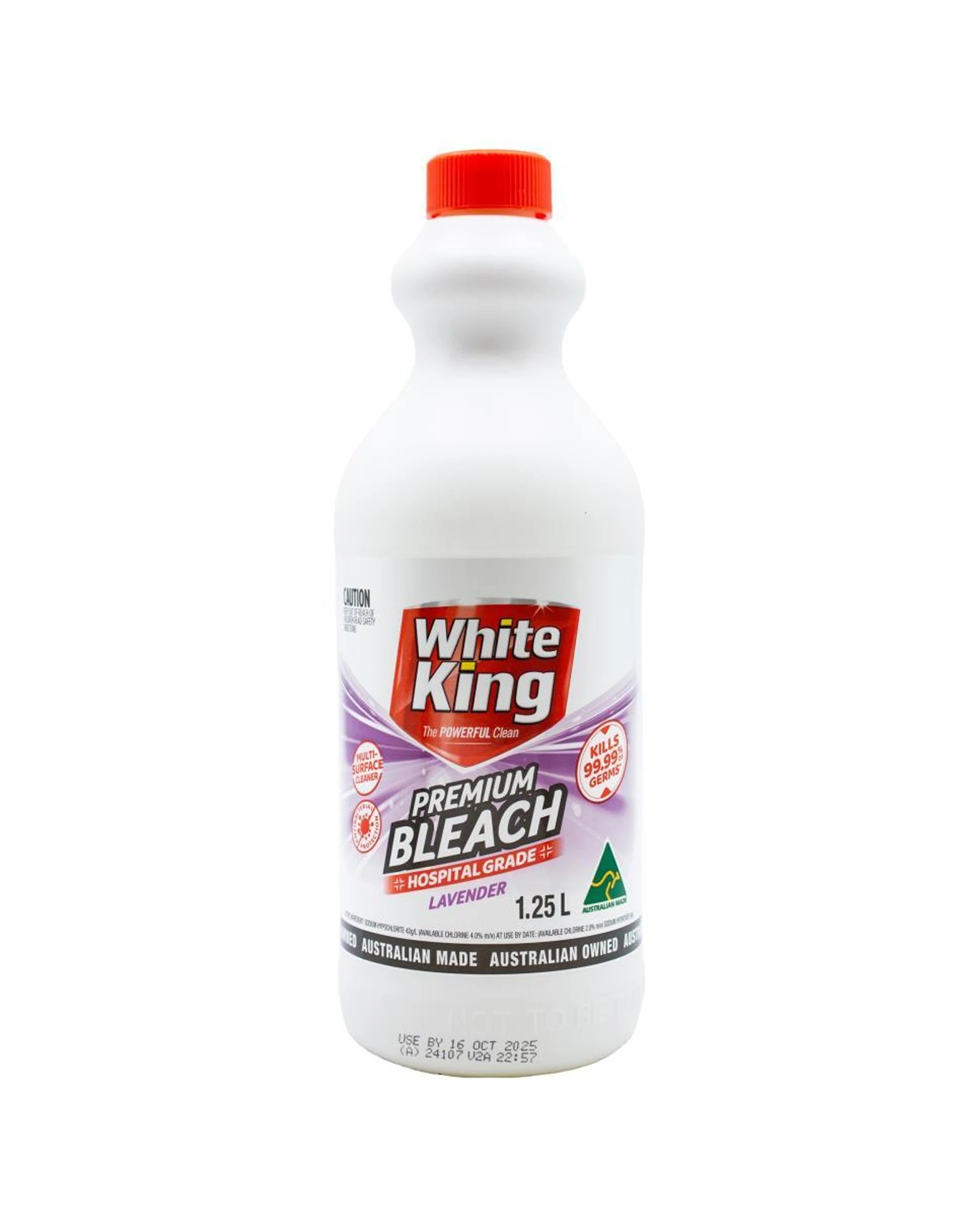 2 White King 6PK Premium Bleach All Purpose Cleaner 1.25L - White, 2 of 3