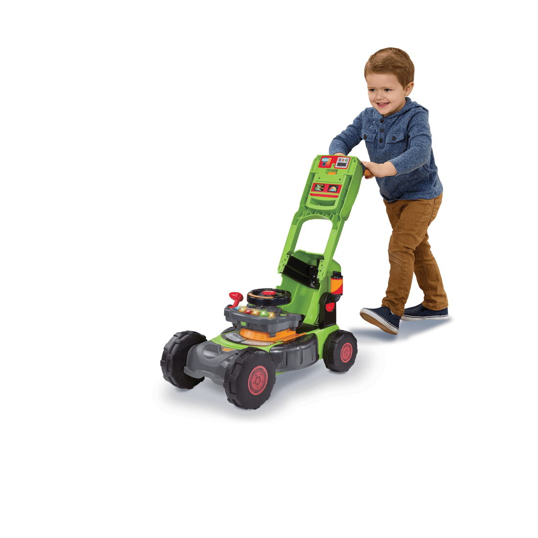 5 VTech 3-in-1 Mow and Grow Tractor - Green, 5 of 5