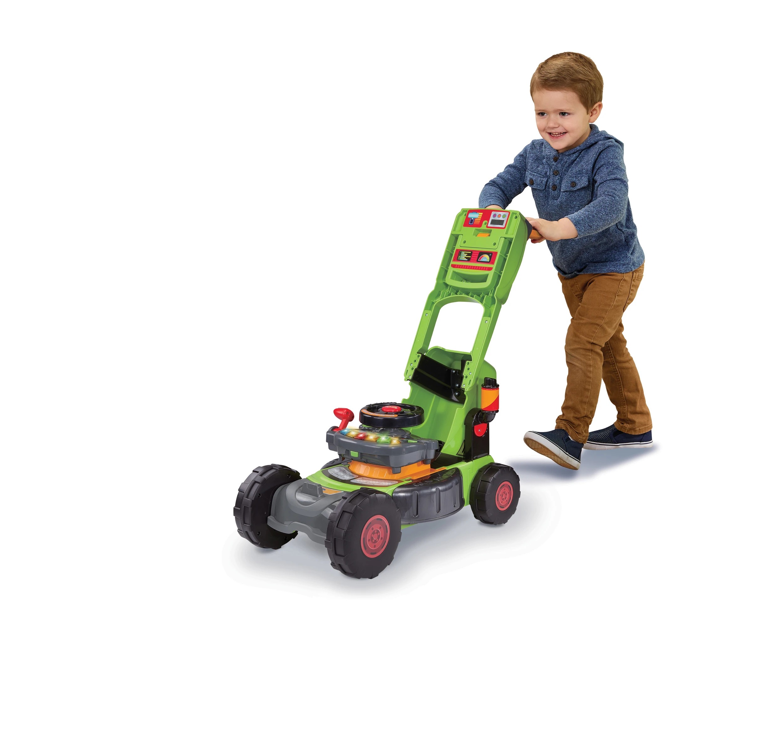 5 VTech 3-in-1 Mow and Grow Tractor - Green, 5 of 5