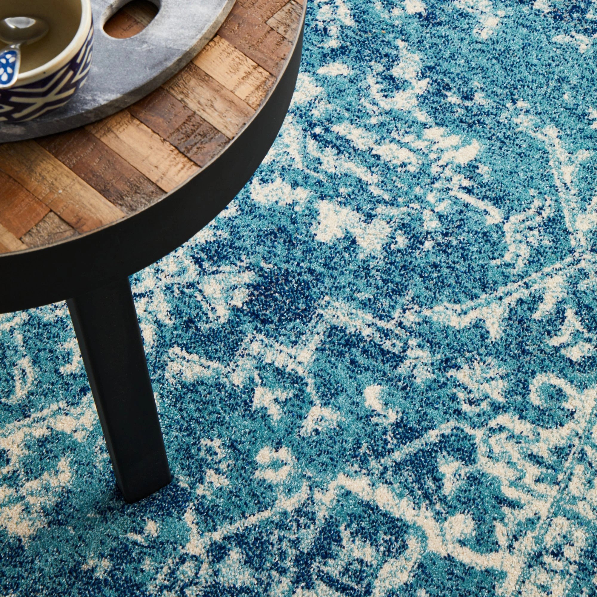 8 Common Ground Rugs Encore 253 330x240cm - Extra Large Floor Rug - Blue, 8 of 9