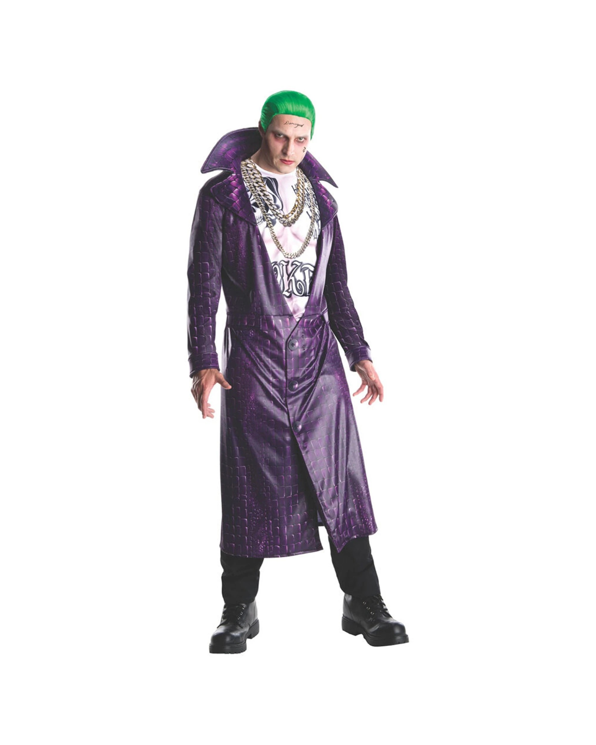 1 Dc Comics The Joker Deluxe Dress Up Costume Size Standard - Multi, 1 of 3