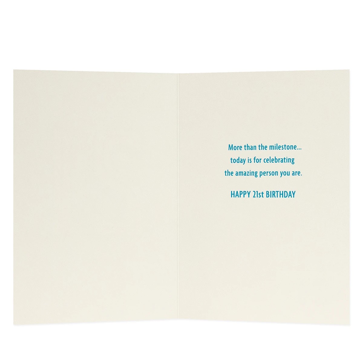 2 Connections from Hallmark 21st Birthday Card - Finally, 2 of 3