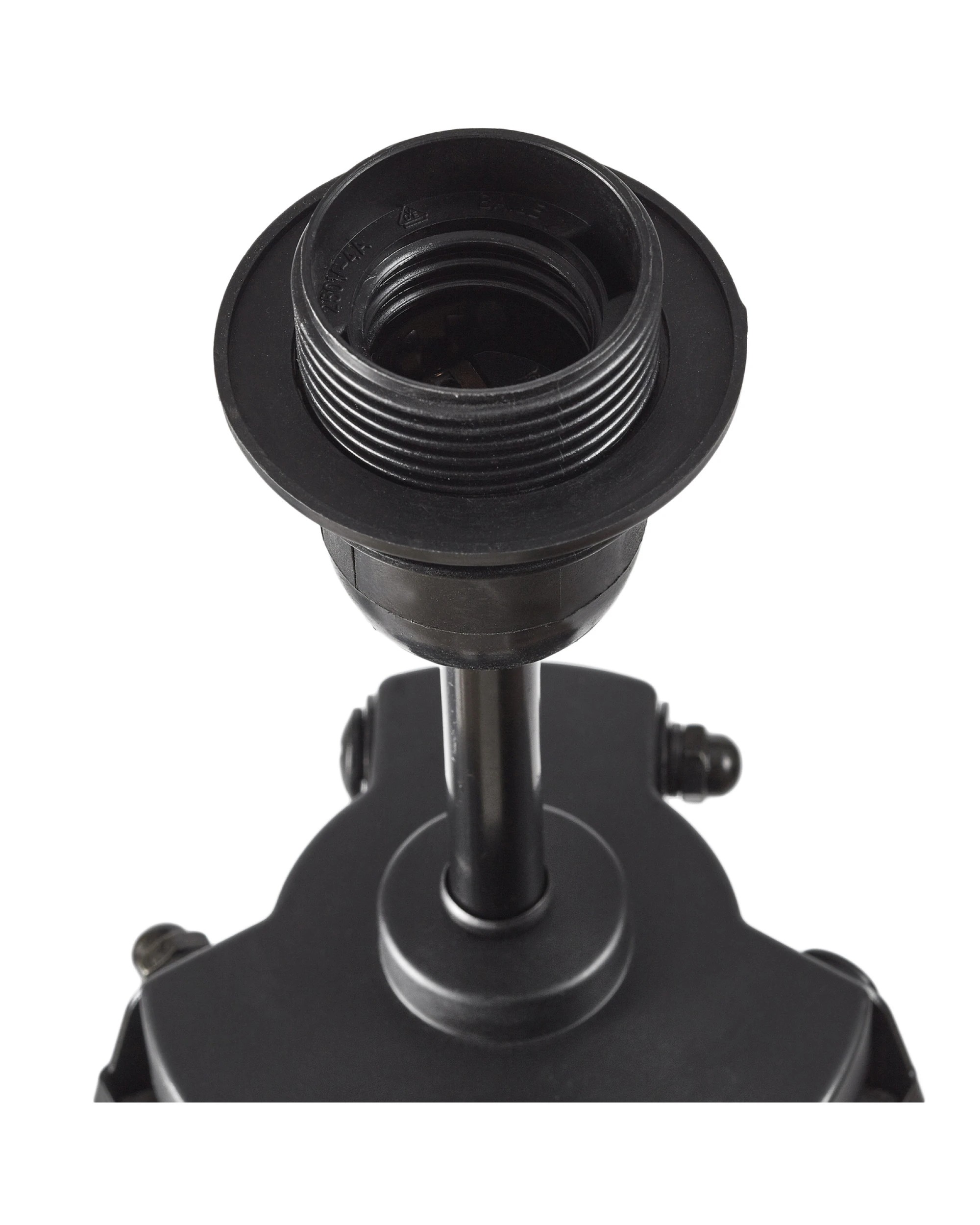 7 BR Home Tripod Floor Lamp with Linen Shade and Wooden Base, 7 of 10