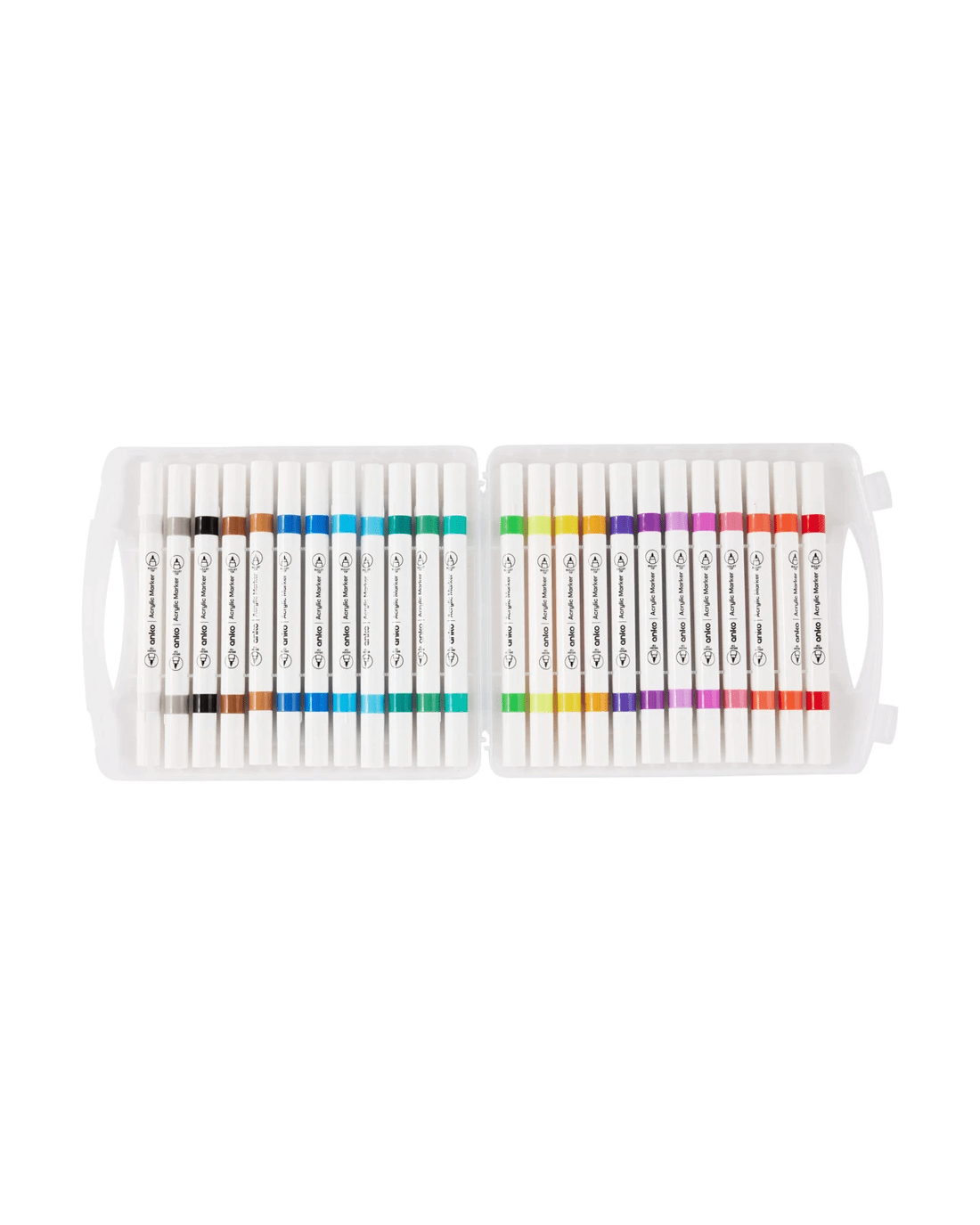 2 24 Pack Dual-Tip Acrylic Paint Markers, 2 of 5