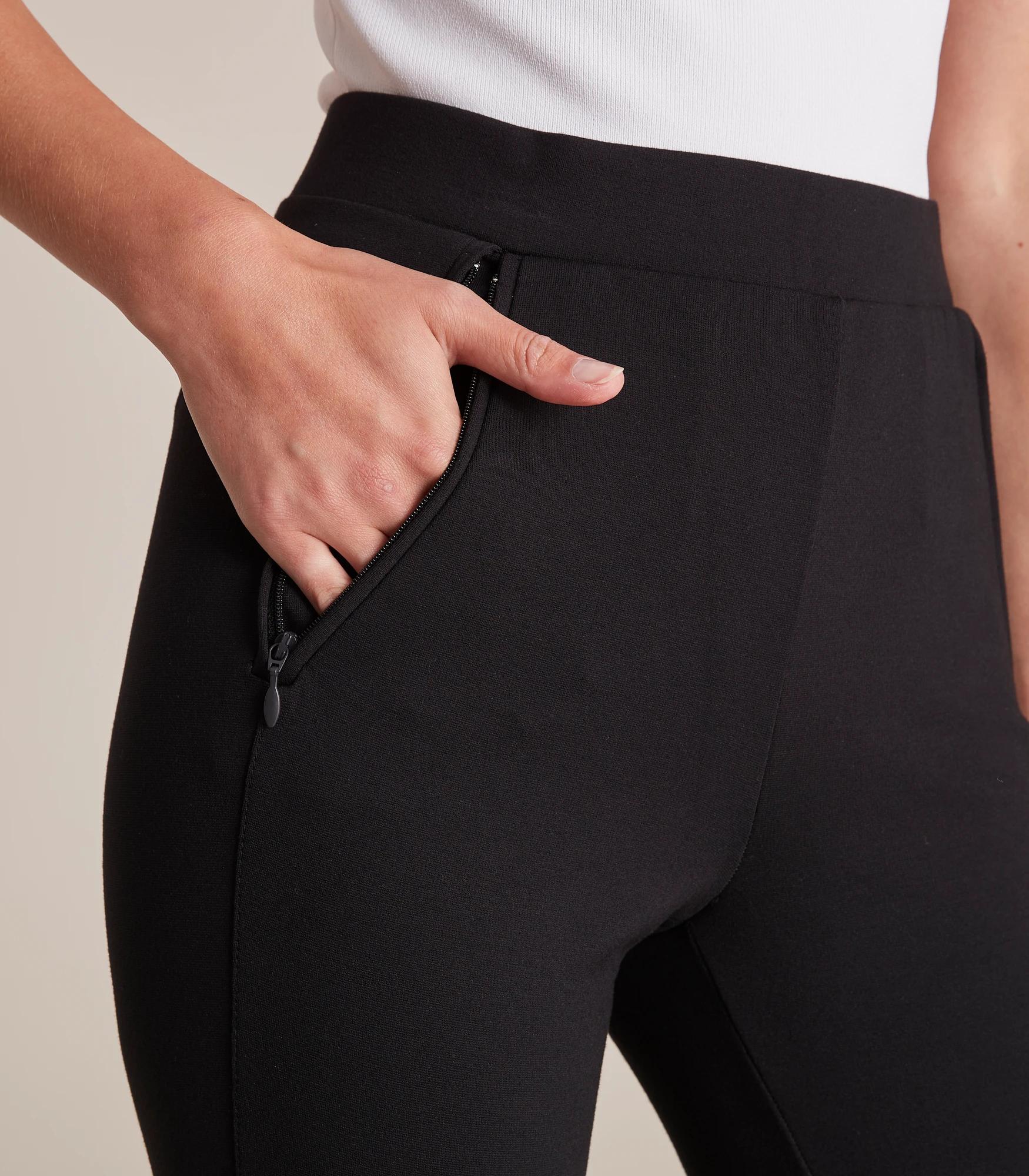 3 Skinny Ponte Treggings - Preview BLACK, 3 of 6