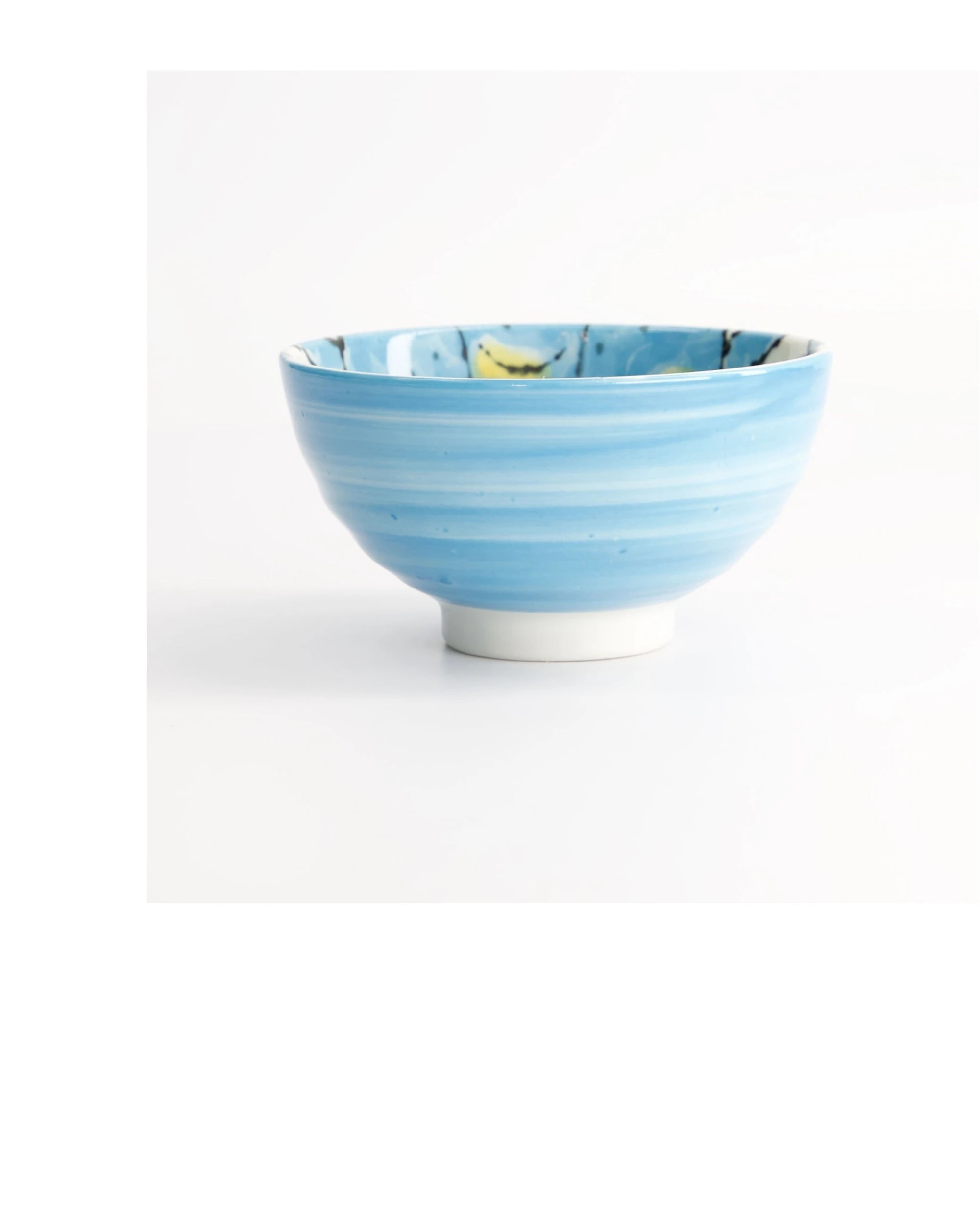 3 Tokyo Design Studio Seafood Rice Bowl Stylish Design 11x6cm Crab Light - Blue, 3 of 4