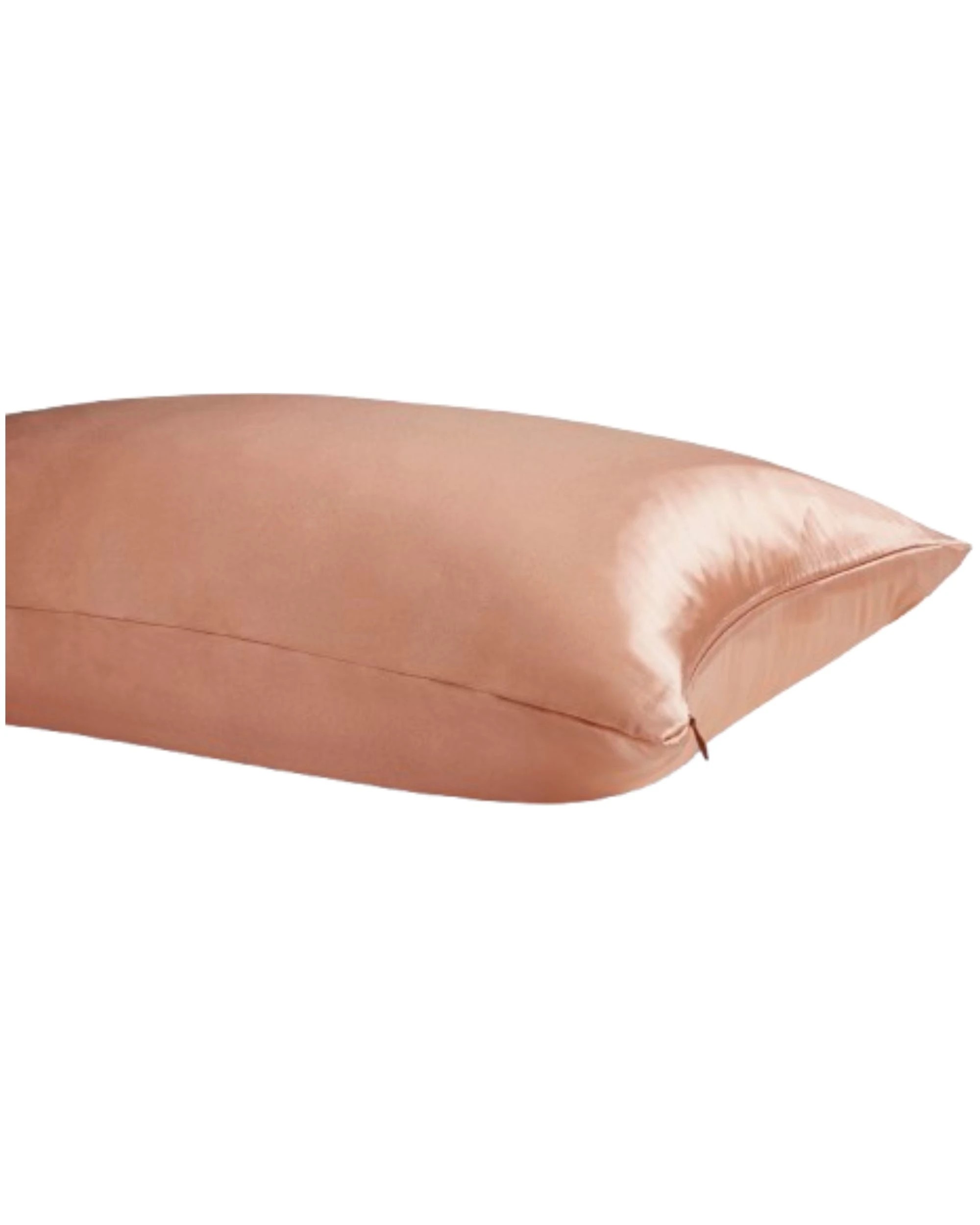 2 Gioia Casa Mulberry Silk Pillowcase Soft Hypoallergenic - Copper, 2 of 4