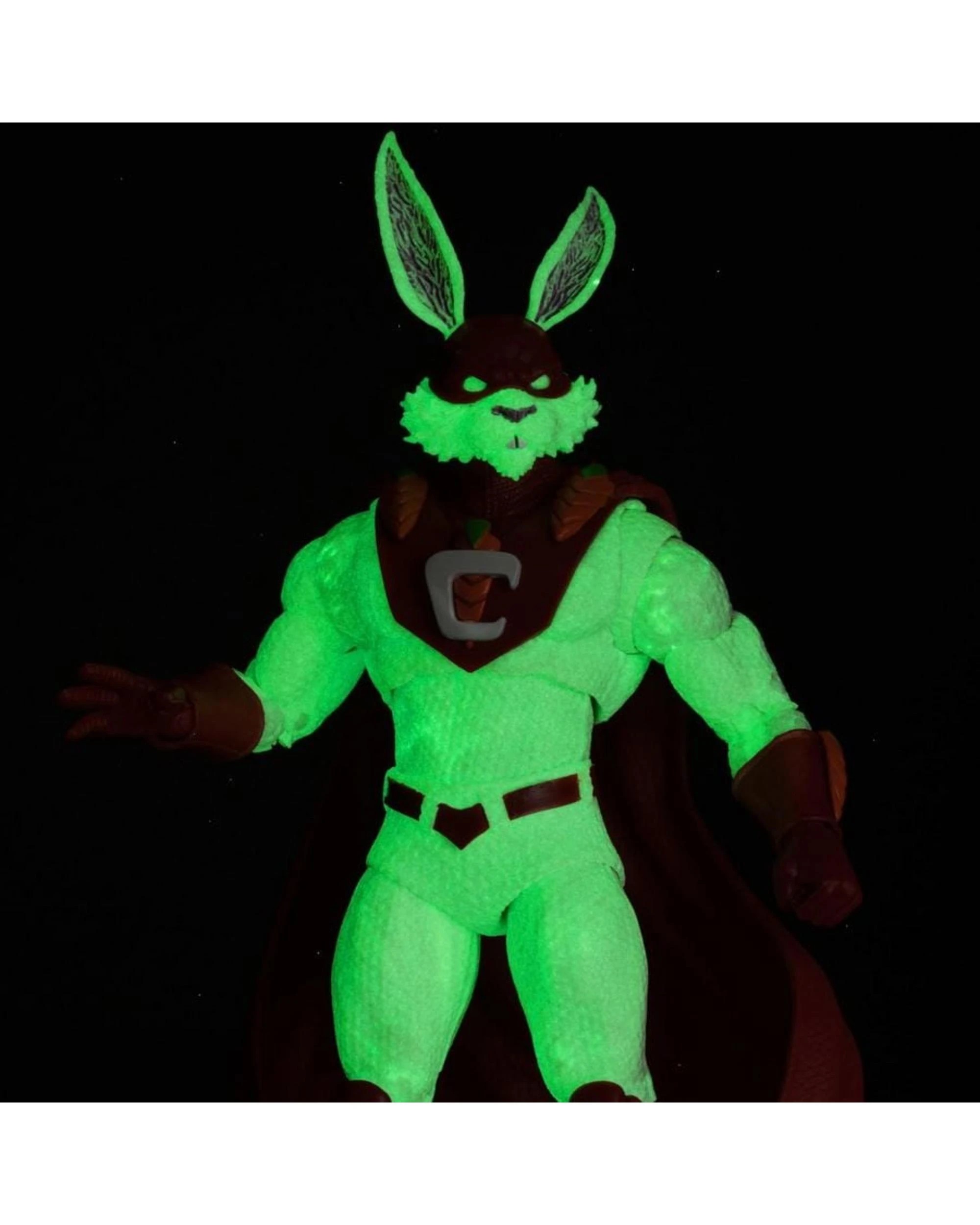 6 DC Multiverse Justice League Captain Carrot Glow in the Dark 7 Inch Figure, 6 of 9