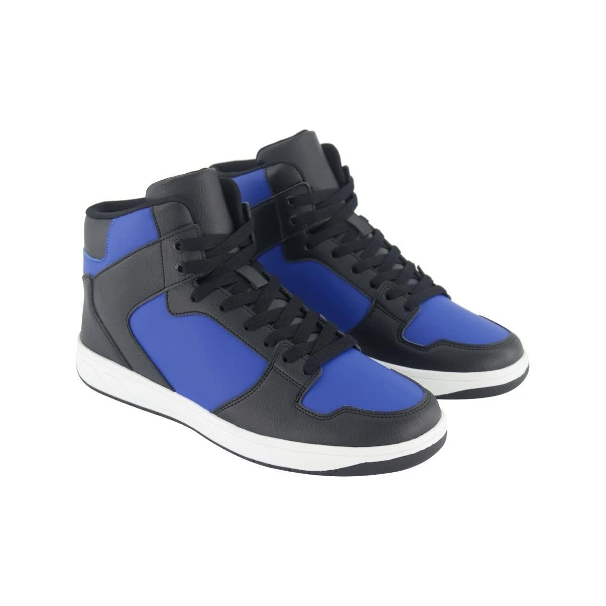4 High Top Sneakers Blue, 4 of 5