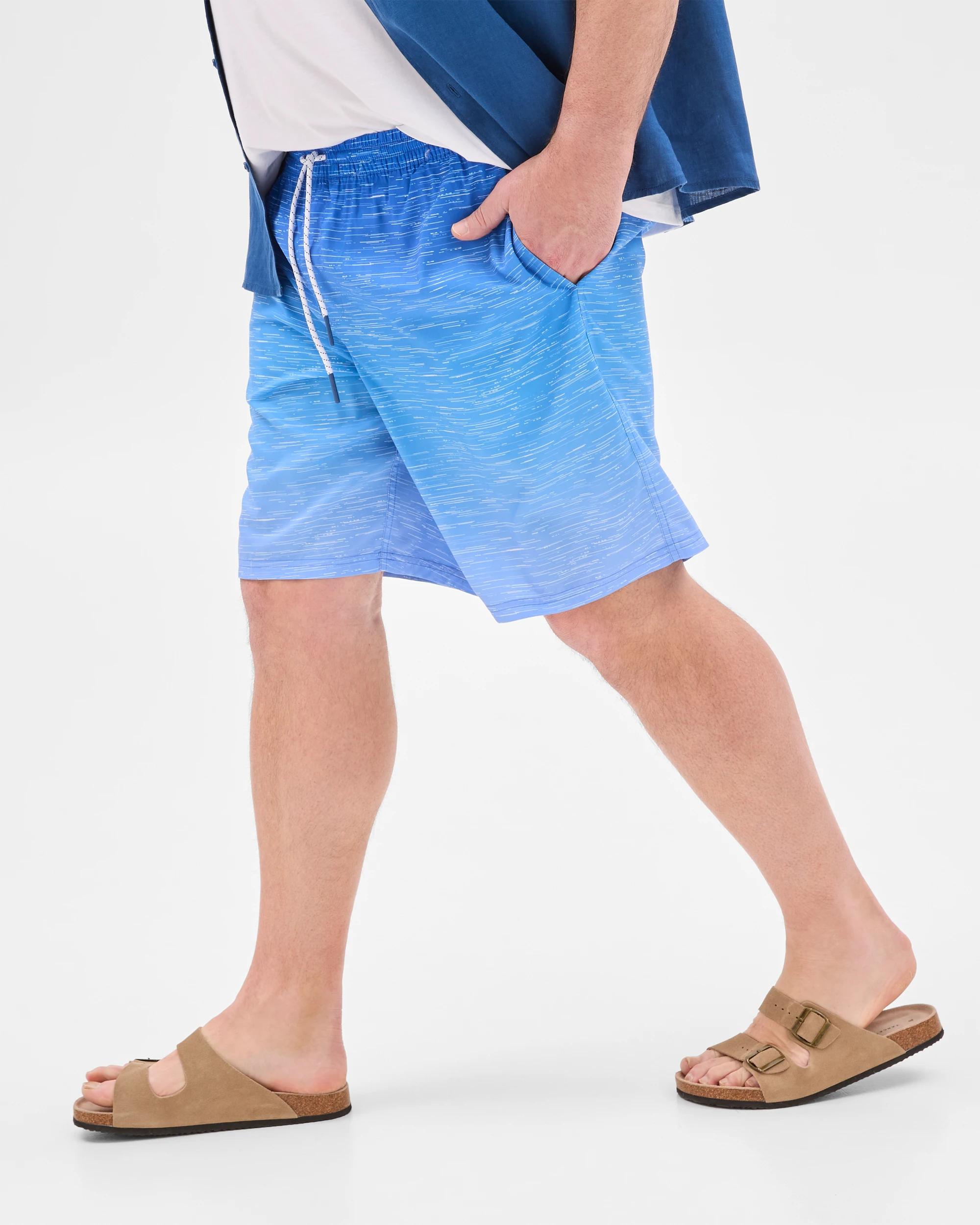 4 Target Plus Size Swim Boardshorts BRIGHT BLUE, 4 of 5