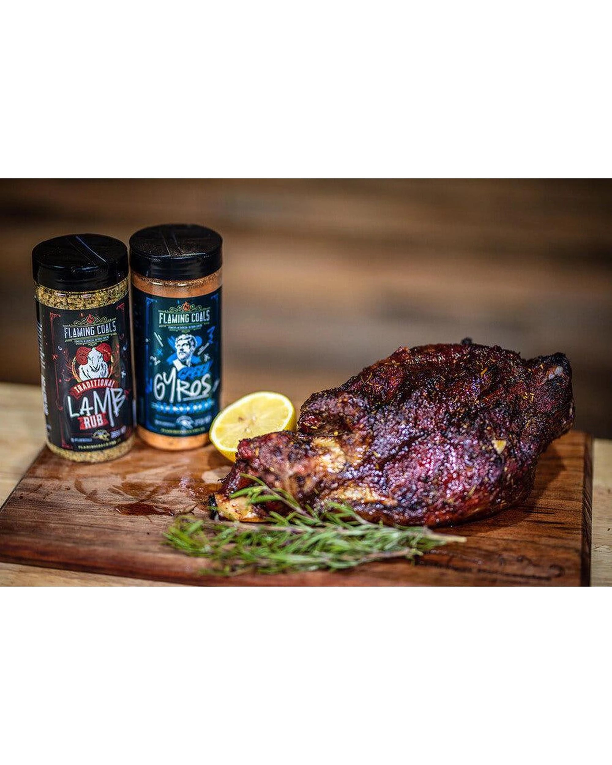 10 Flaming Coals Traditional Greek Lamb Rub, 10 of 10