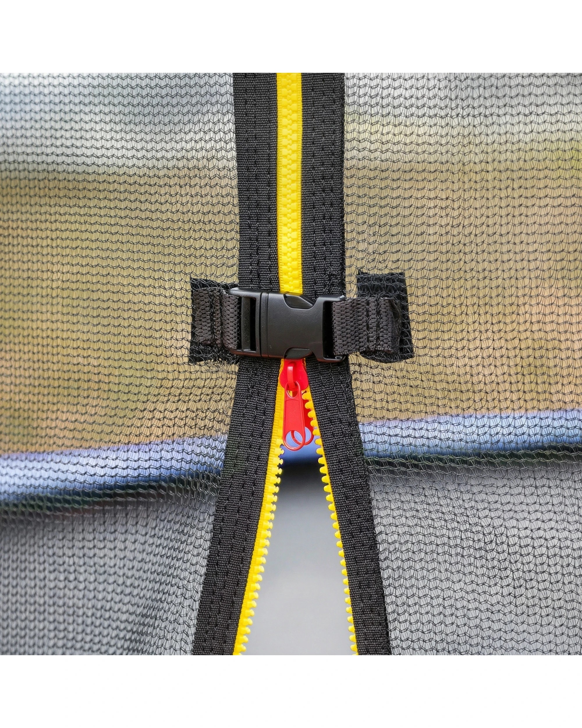 6 Kahuna 16ft 12 Pole Trampoline Replacement Safety Pad and Inner Net Outdoor Enclosure Netting - Blue, 6 of 7