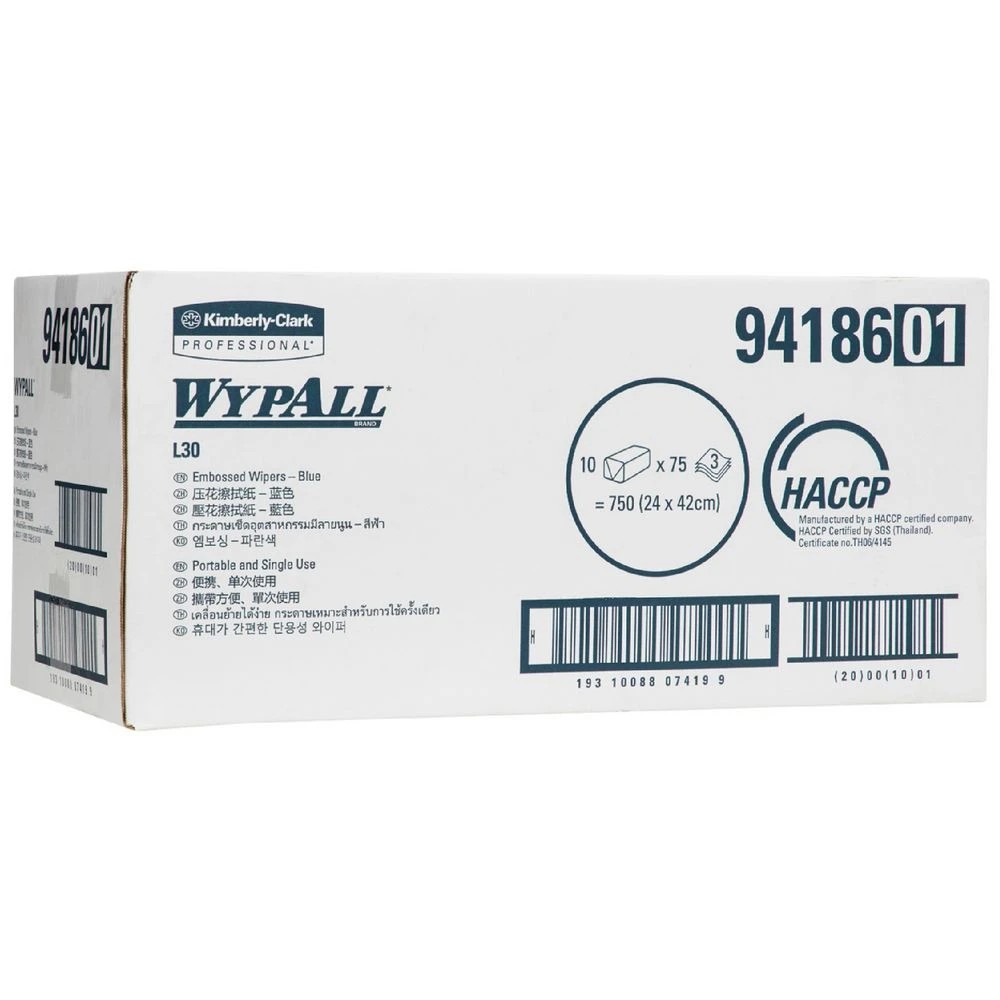 1 WypAll Single Sheet Wipers 750 Pack, 1 of 2