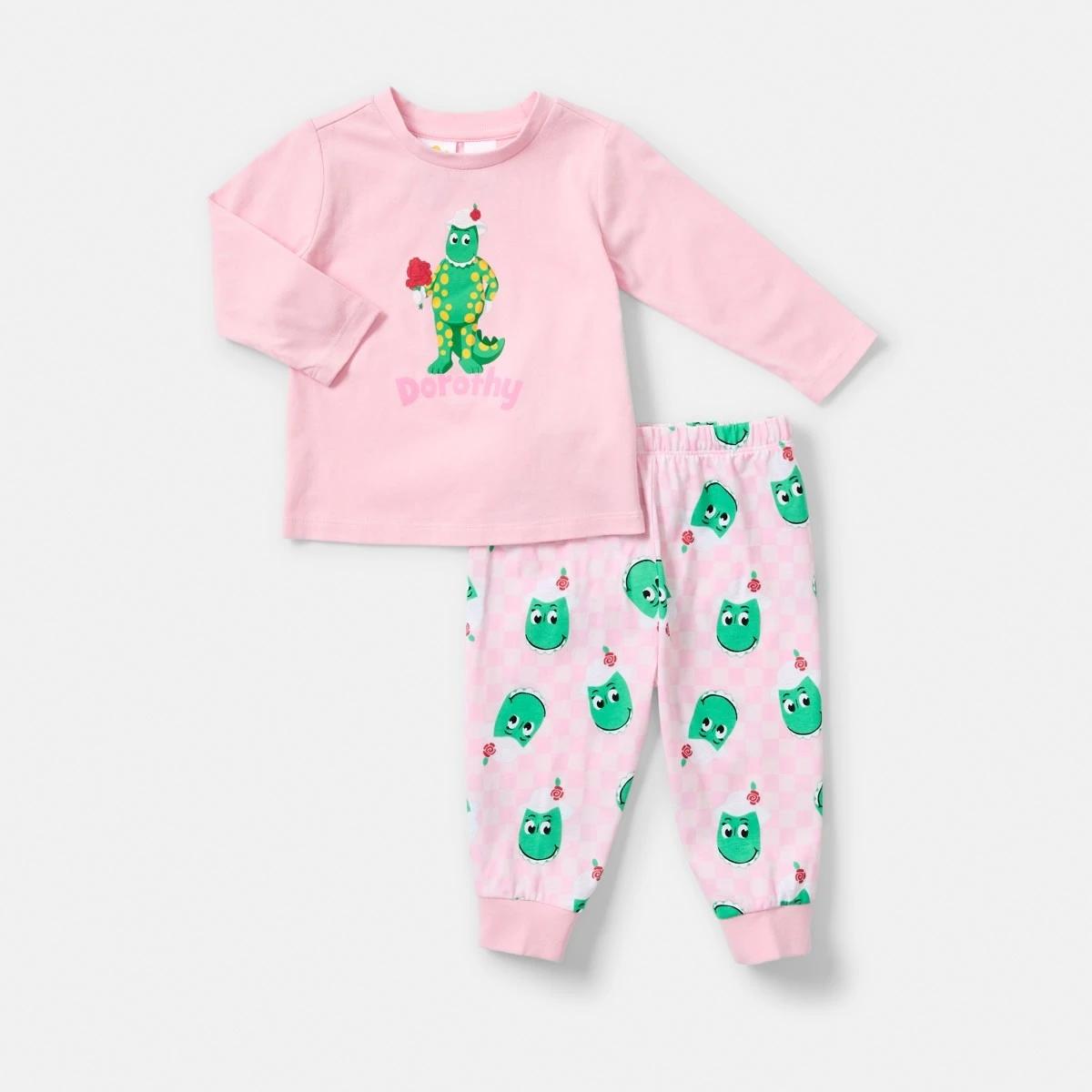 1 Wiggles Dorothy License Pyjama Set Dorothy, 1 of 7