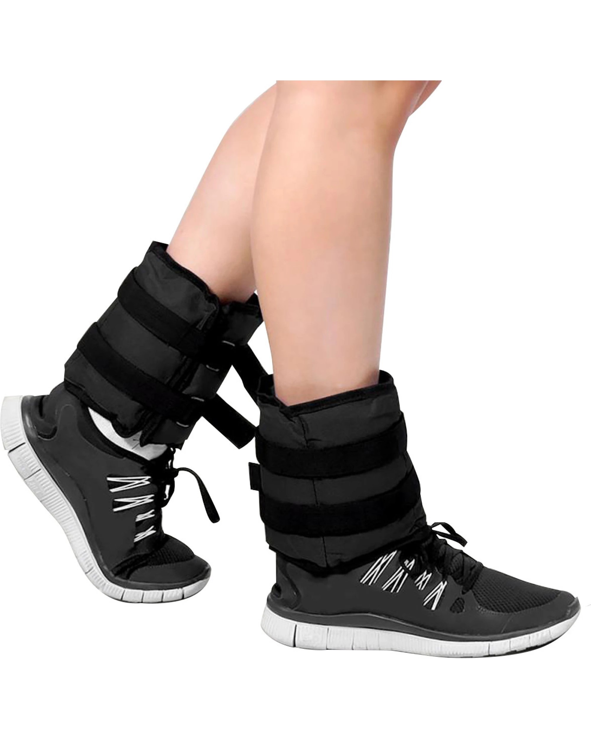 3 Powertrain Sports 2 x 2kg Ankle Wrist Weights - Black, 3 of 4