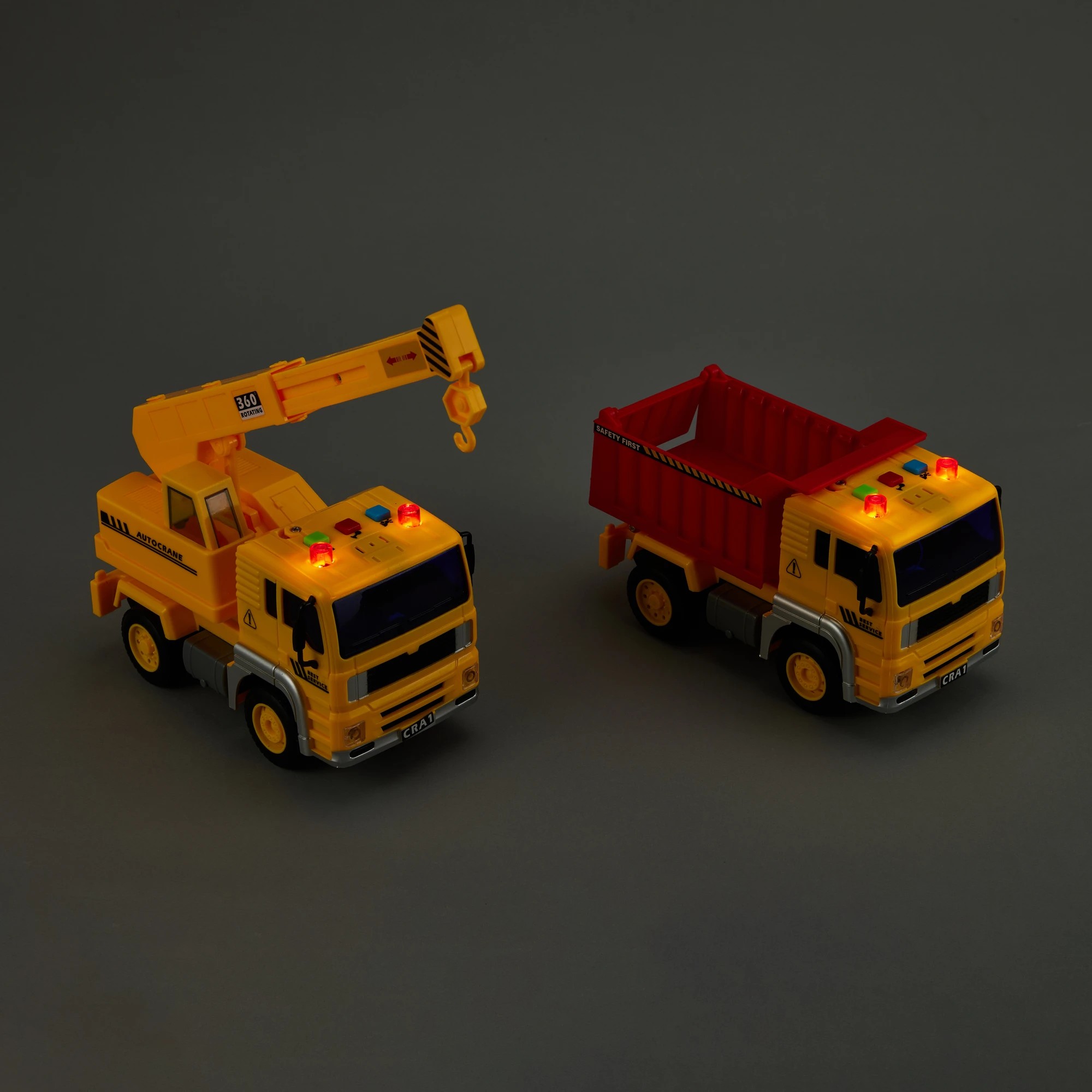 8 Lights & Sounds Construction Truck - Assorted, 8 of 9