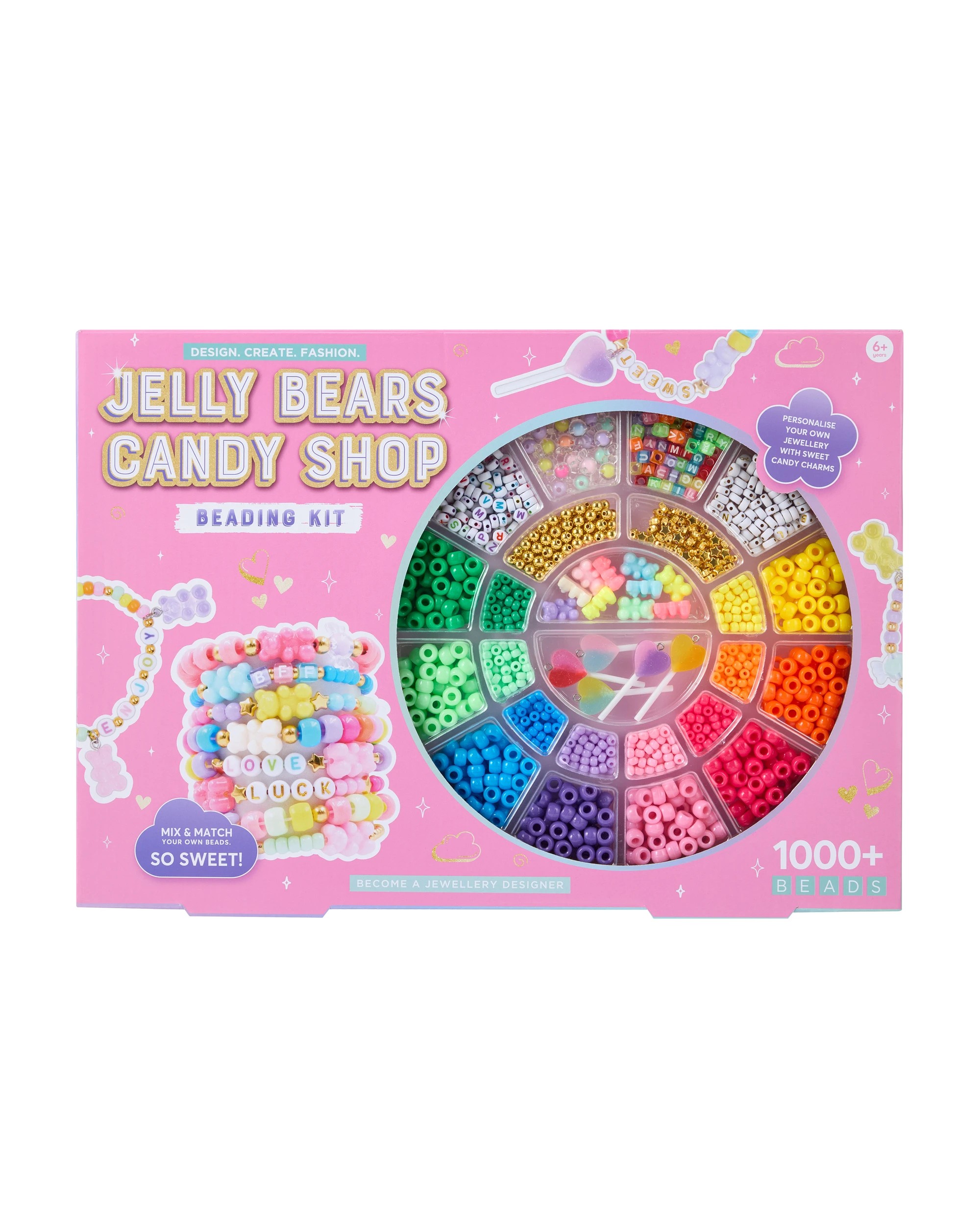 1 Jelly Bears Candy Shop Beading Kit, 1 of 6