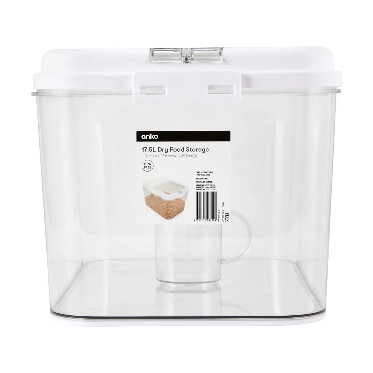6 17.5L Dry Food Storage, 6 of 6