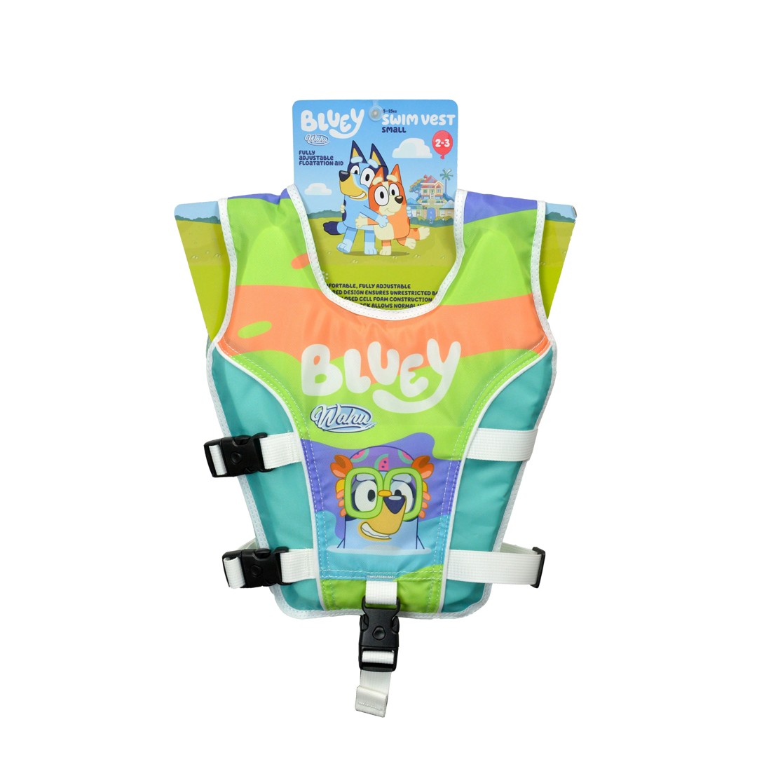 2 Bluey Wahu Swim Vest - Small, 2 of 2