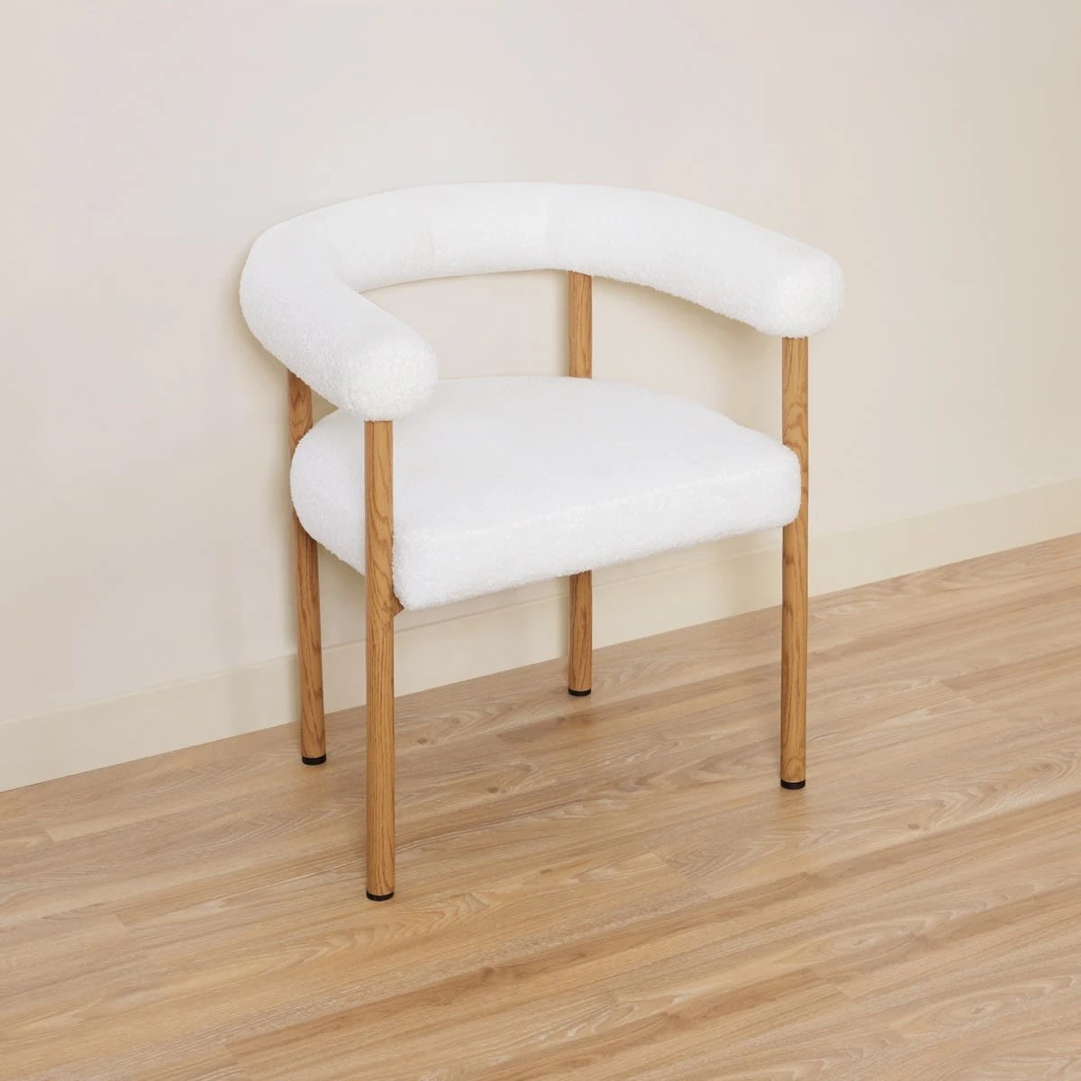 3 Boucle Occasional Chair, 3 of 7