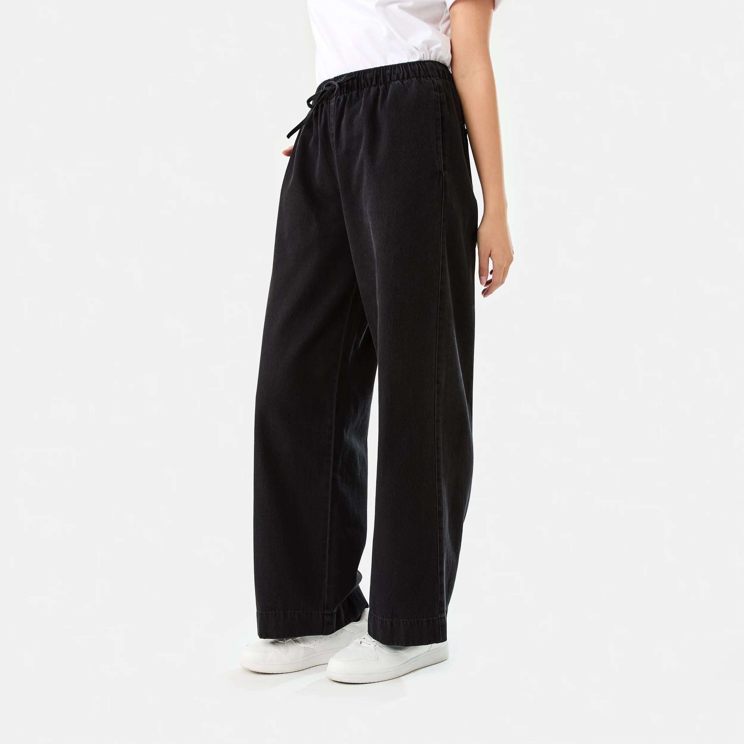 3 Comfort Wide Leg Jeans BLACK WASH, 3 of 9