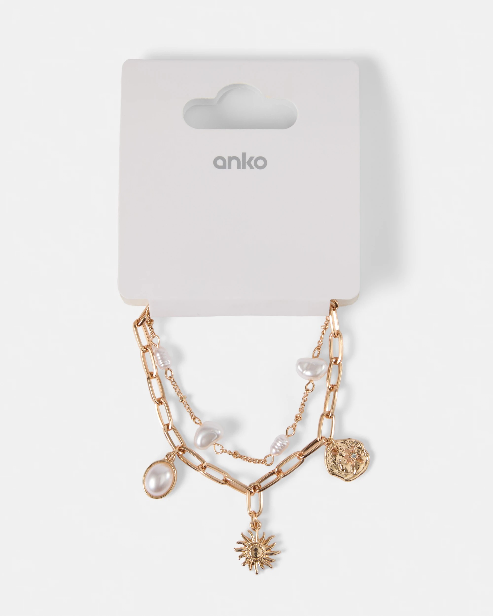 7 2 Pack Celestial Bracelets - Gold Tone, 7 of 7