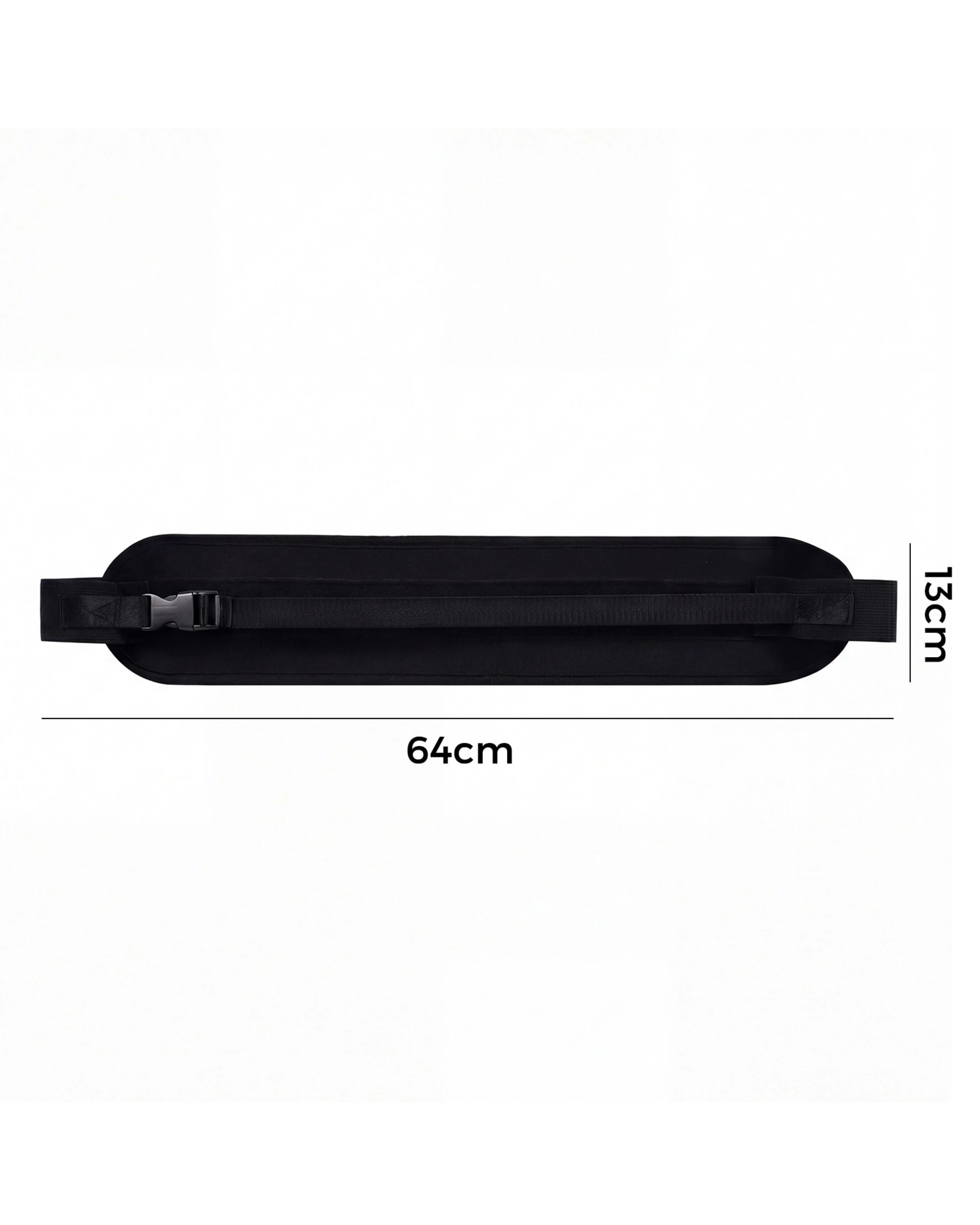 4 Advwin Hip Thrust Belt for Dumbbells & Kettlebells Adjustable Glute Bridge Strap Black - Black, 4 of 6