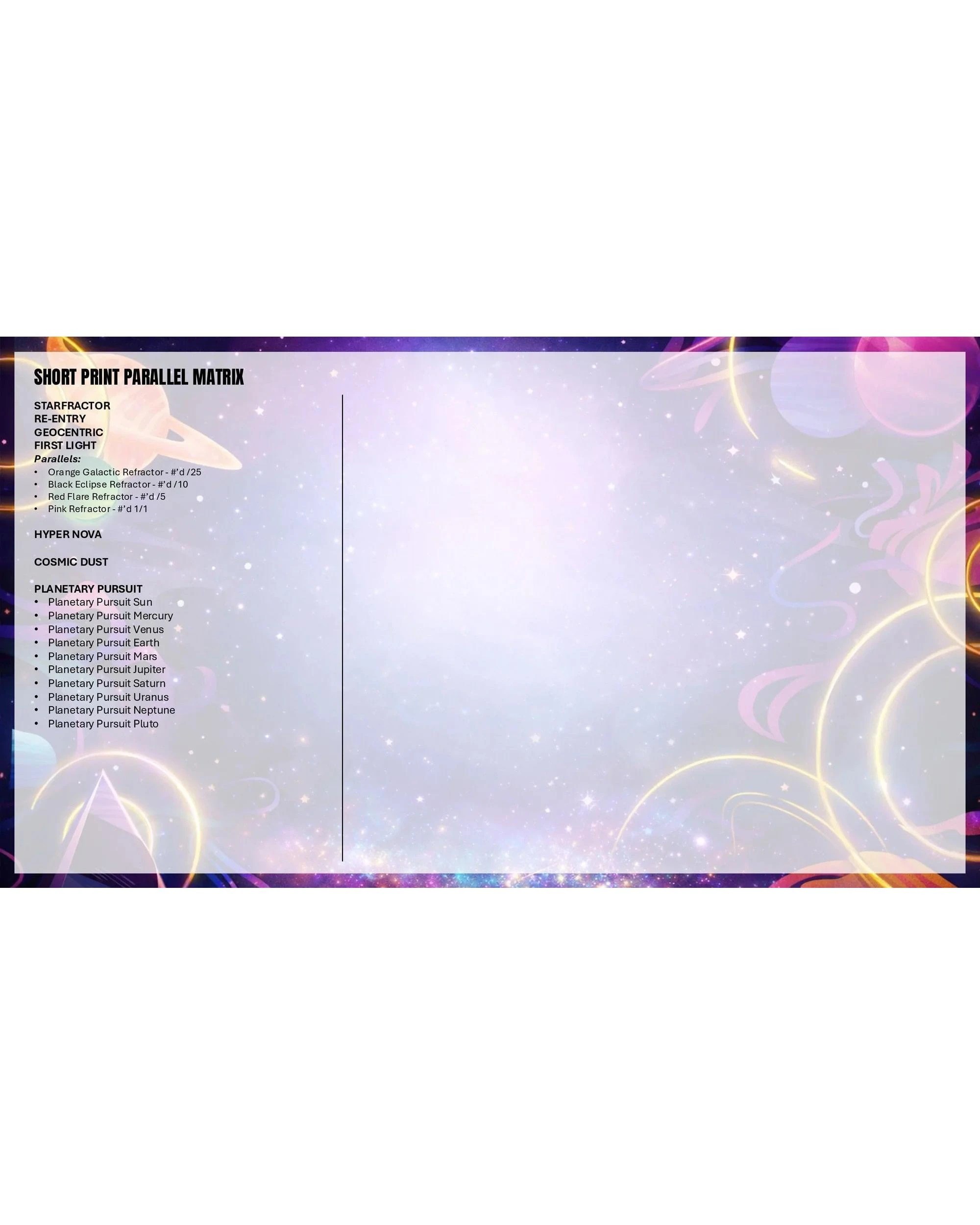 10 Topps 2025/2026 Cosmic Chrome NBA Basketball Hobby Box, 10 of 10