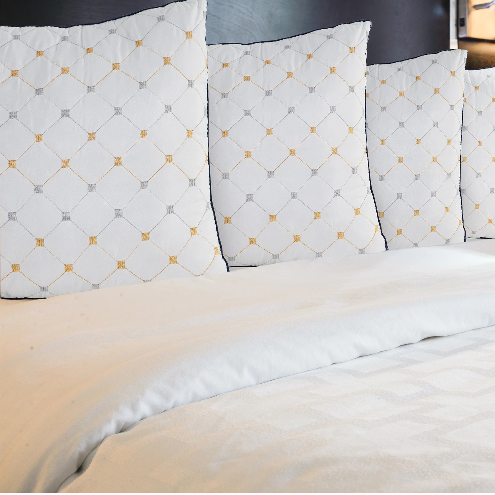 6 Royal Comfort Luxury Air Mesh Pillows Hotel Quality Checked Ultra Comfort 4 Pack - White, 6 of 10