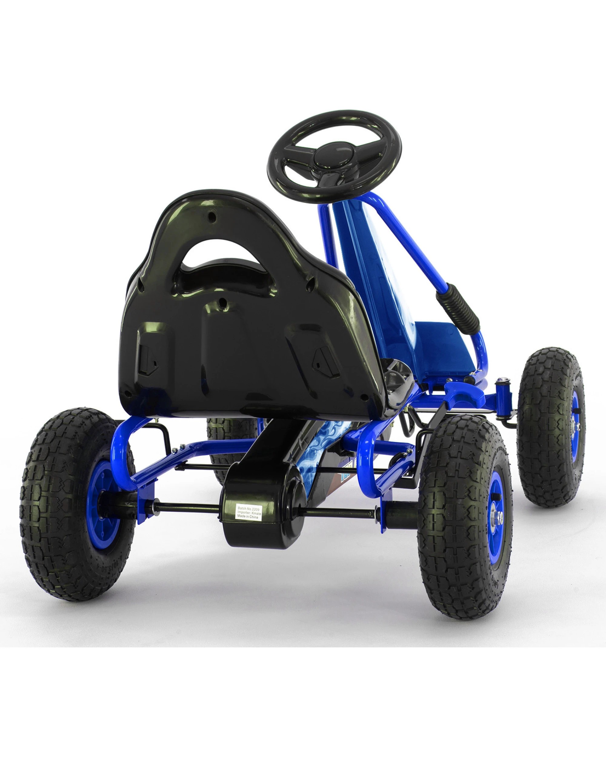 7 Kahuna G95 Kids Ride On Pedal Go Kart - Blue, 7 of 10