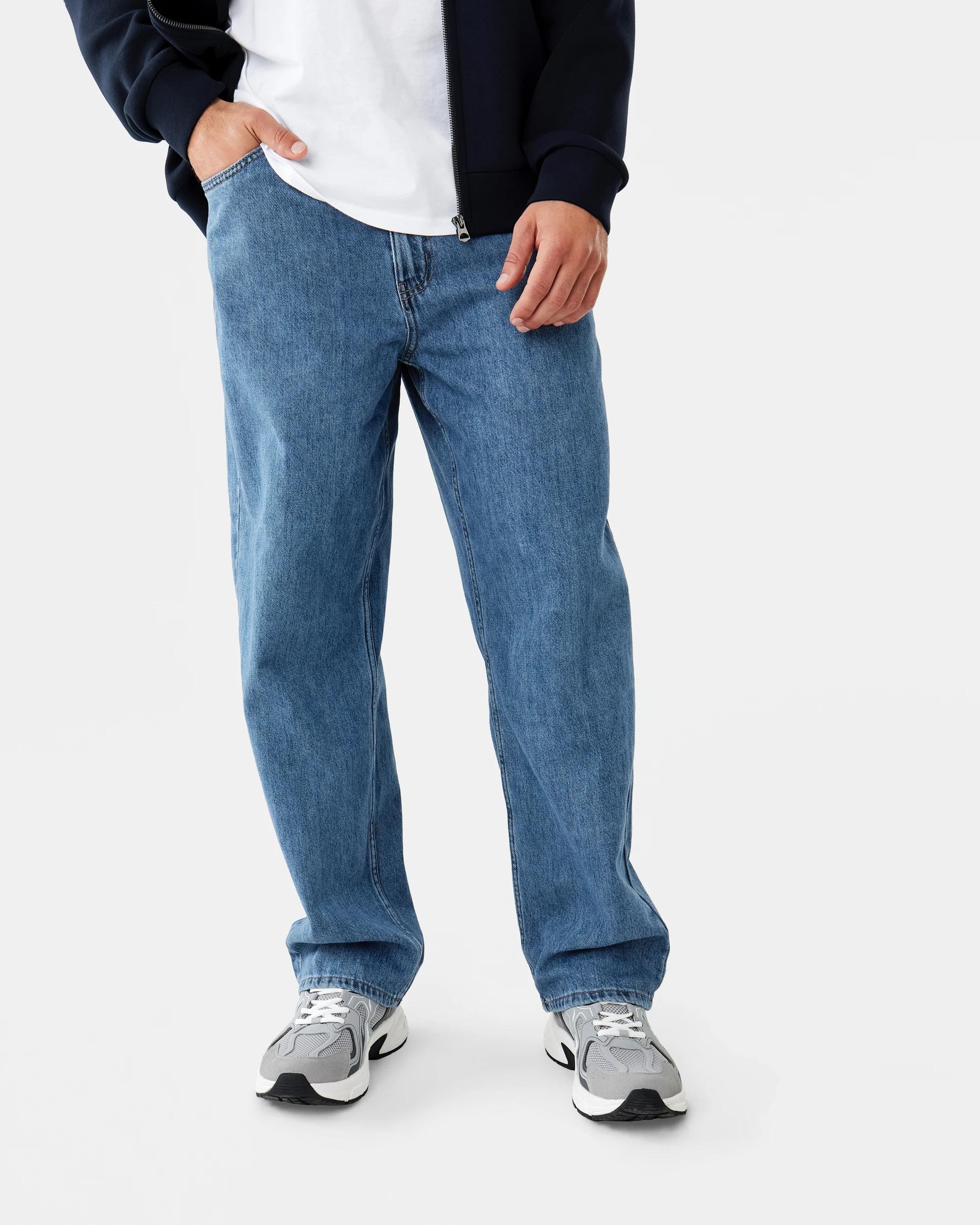 1 Relaxed Jeans Mid Wash, 1 of 6
