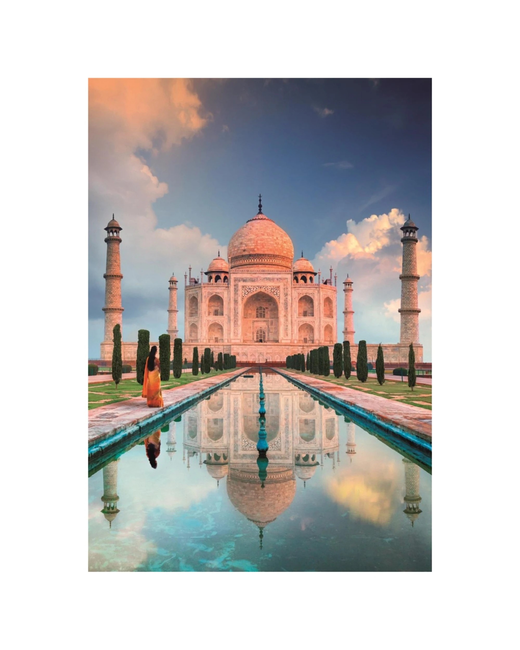 2 Clementoni Taj Mahal 1500 Piece Jigsaw Puzzle 59x84cm - Multi, 2 of 2