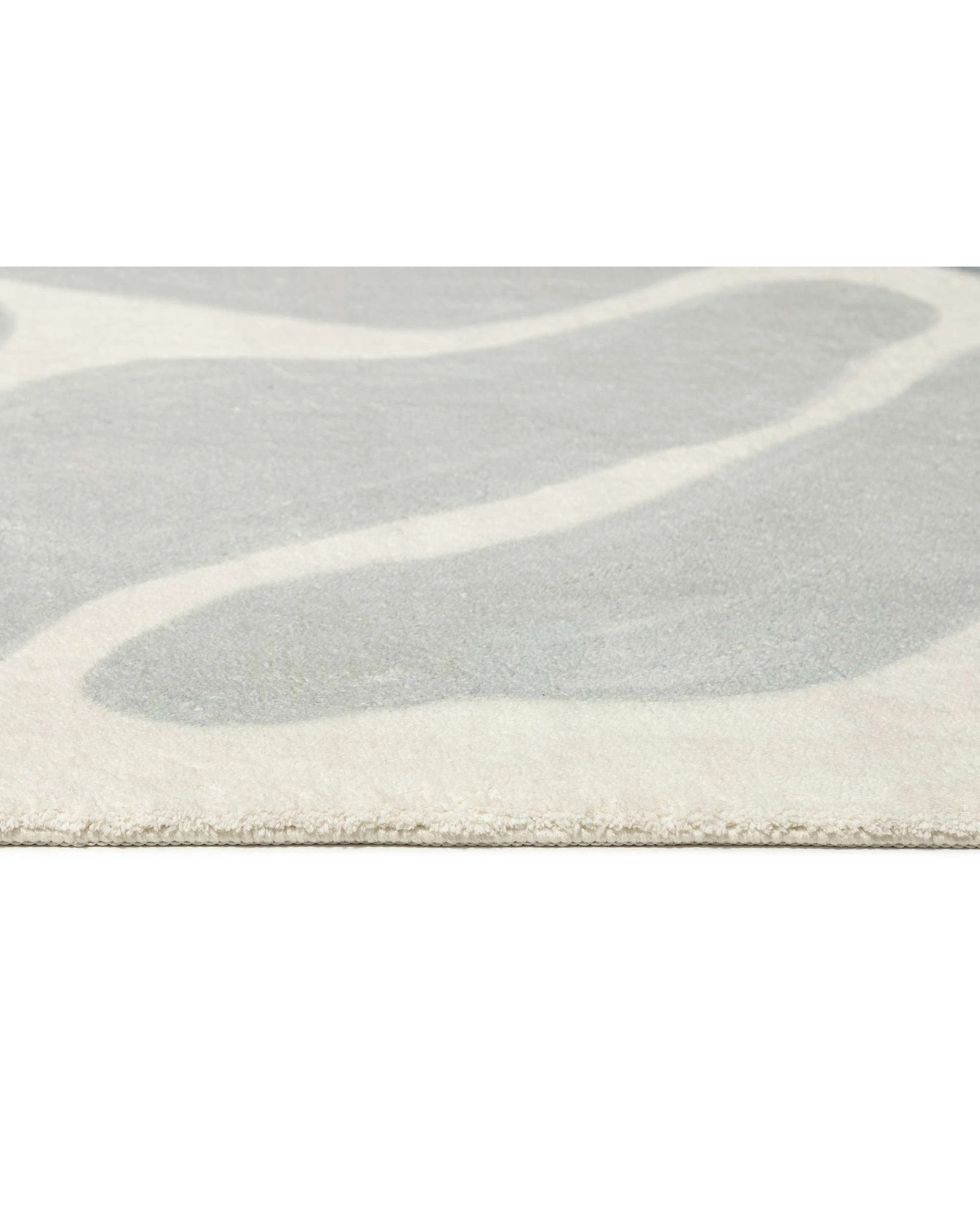 6 Loopsie Faroe Abstract Washable Rug-400cm x 300cm - Blue, 6 of 8