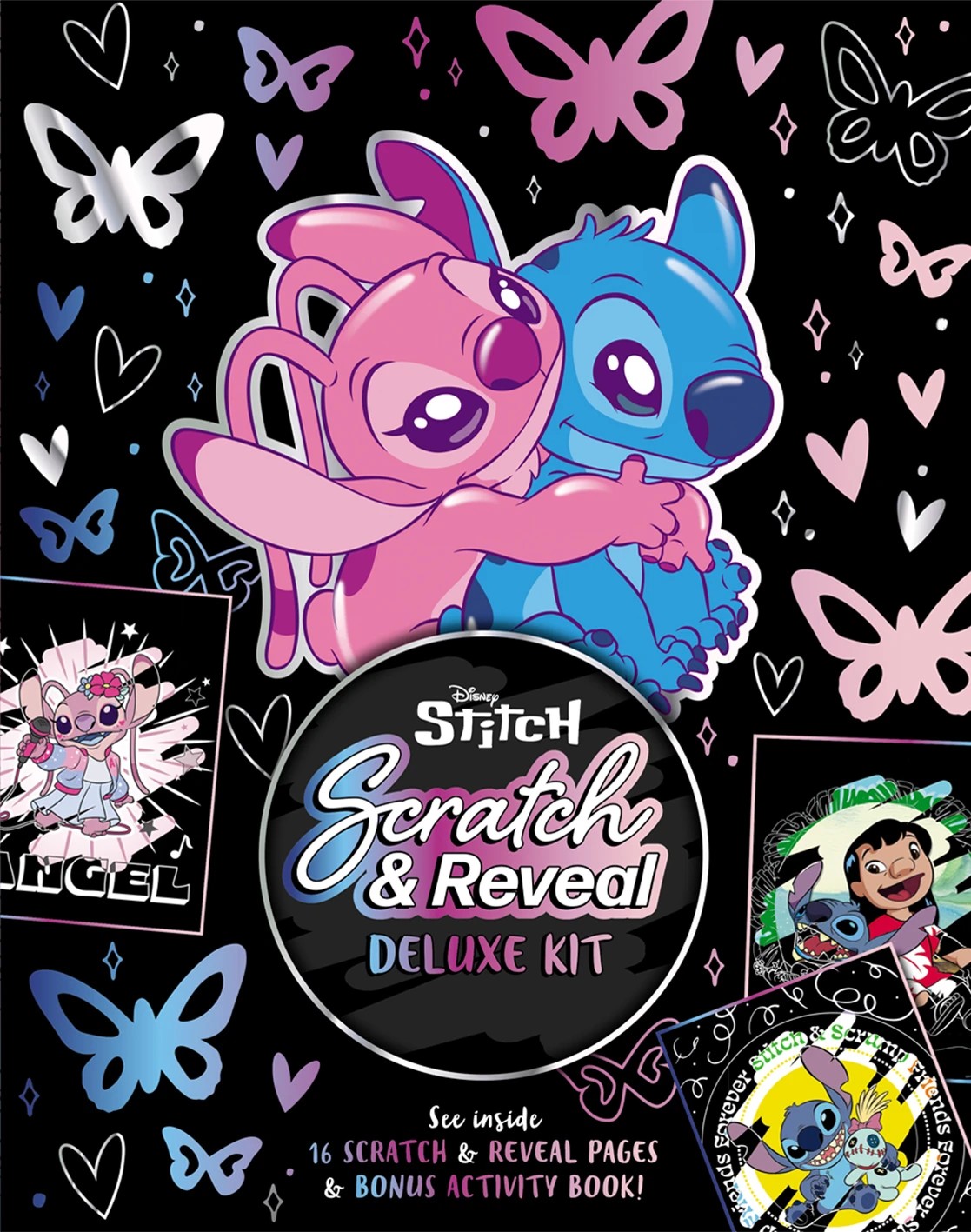 2 Disney Stitch Scratch and Reveal Deluxe Kit - Book, 2 of 2