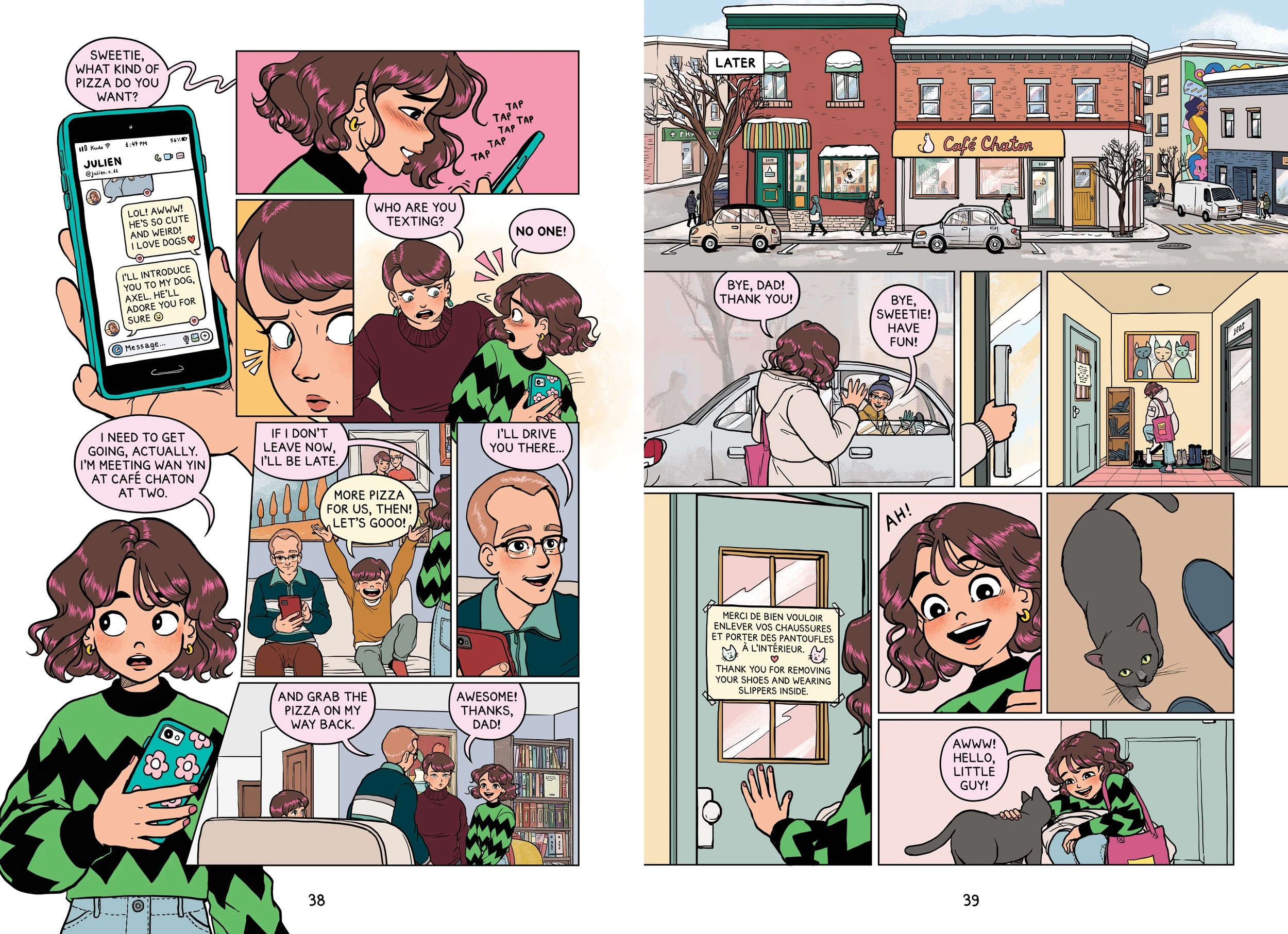 2 First Crush: The New Girl by Cassandra Calin  - Book, 2 of 3