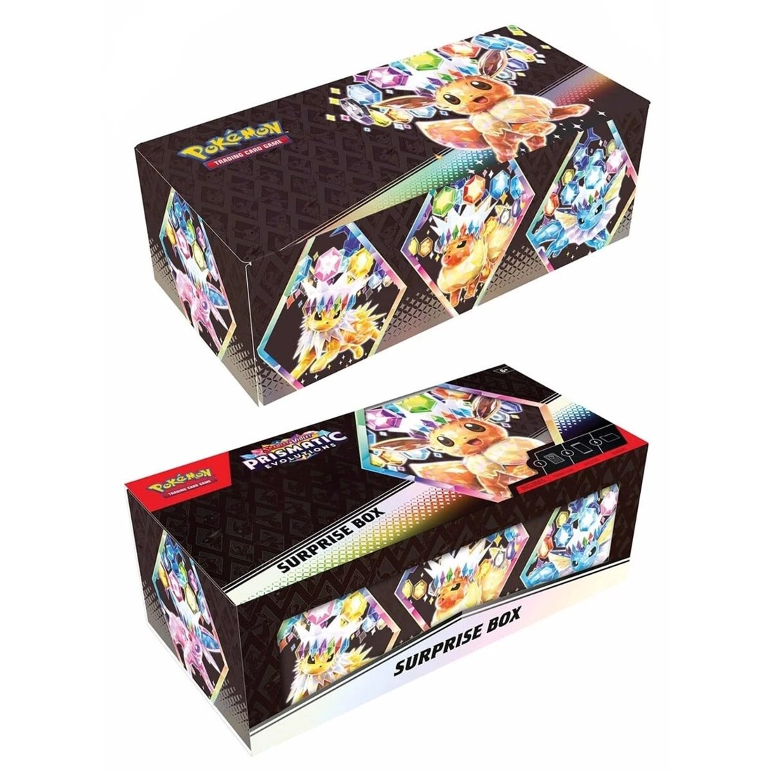 3 Pokemon Trading Card Game: Scarlet & Violet Prismatic Evolutions Surprise Box - Assorted, 3 of 7