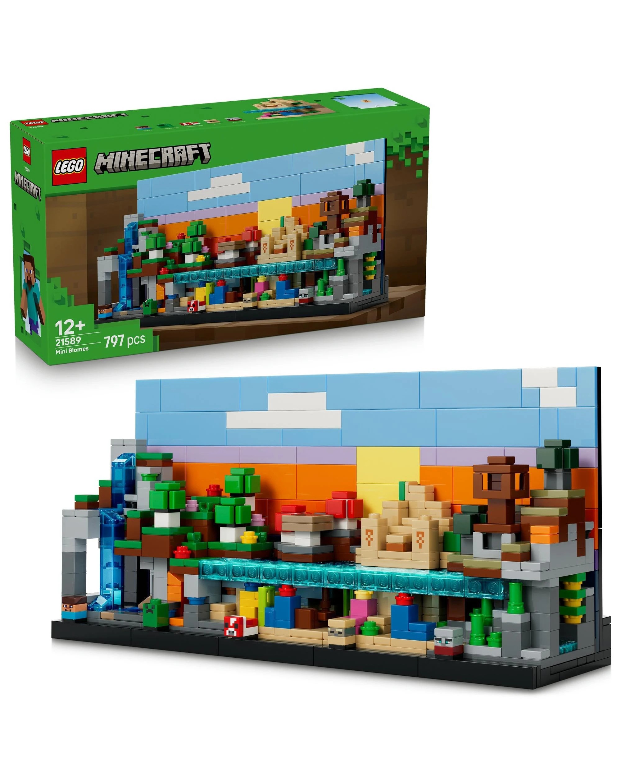 1 LEGO Minecraft: Mini Biomes - 21589, 1 of 10