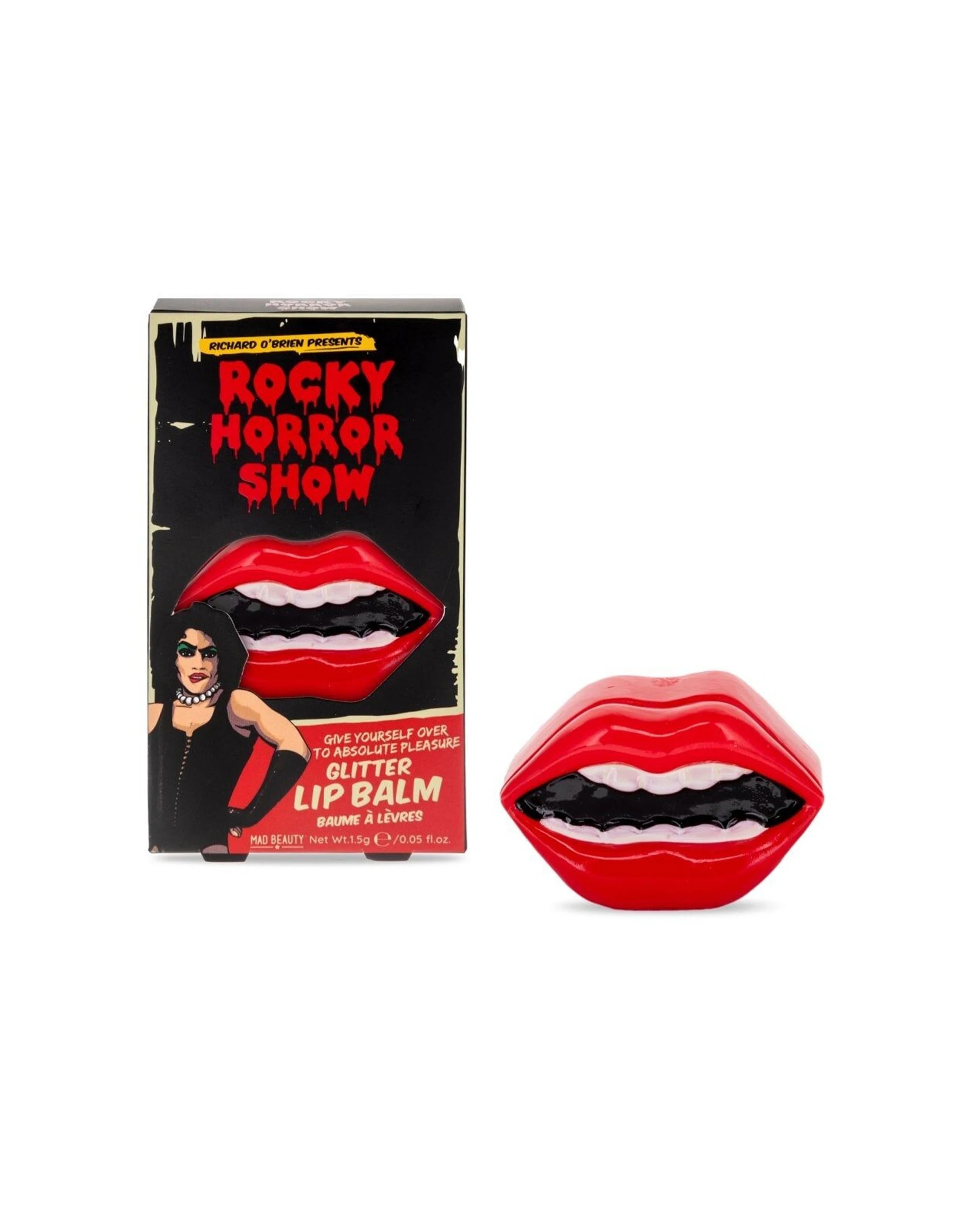 2 Rocky Horror Show 4PK Tinned Scented Moisturising Glitter Lip Balm Cherry - Multi, 2 of 4