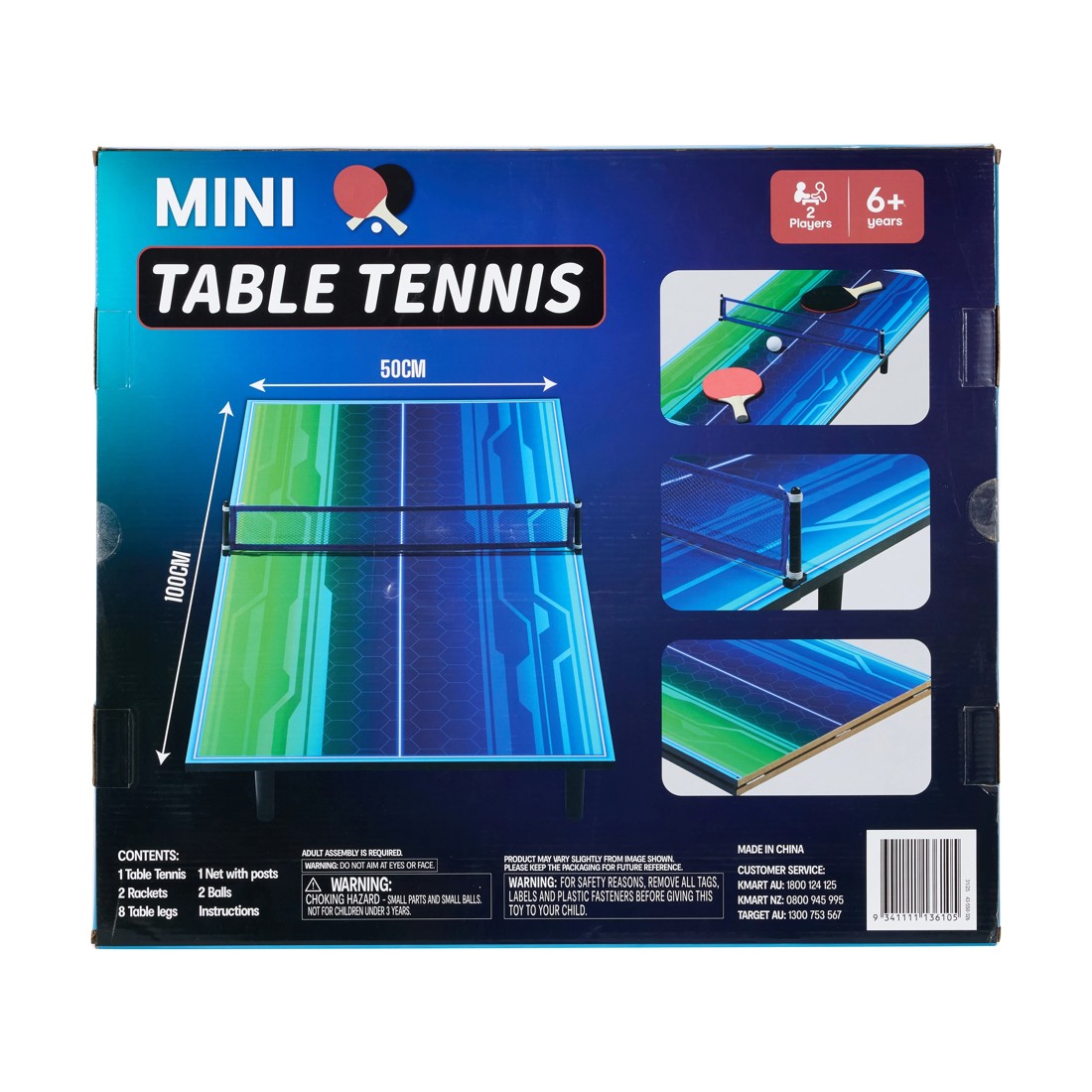 10 6 Piece Mini Table Tennis, 10 of 10