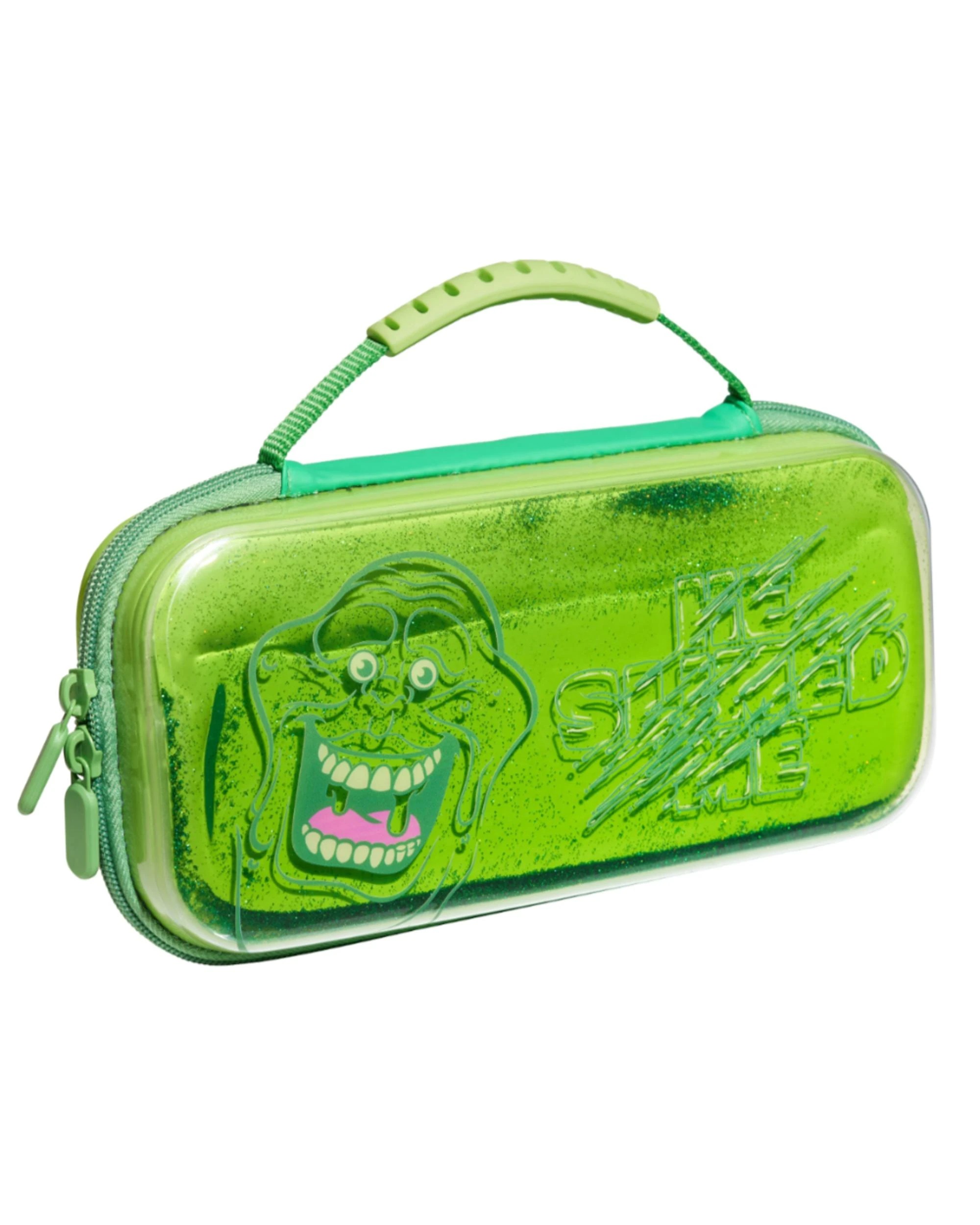 1 Numskull Ghostbusters Slimer Carry Case for Nintendo Switch, 1 of 7