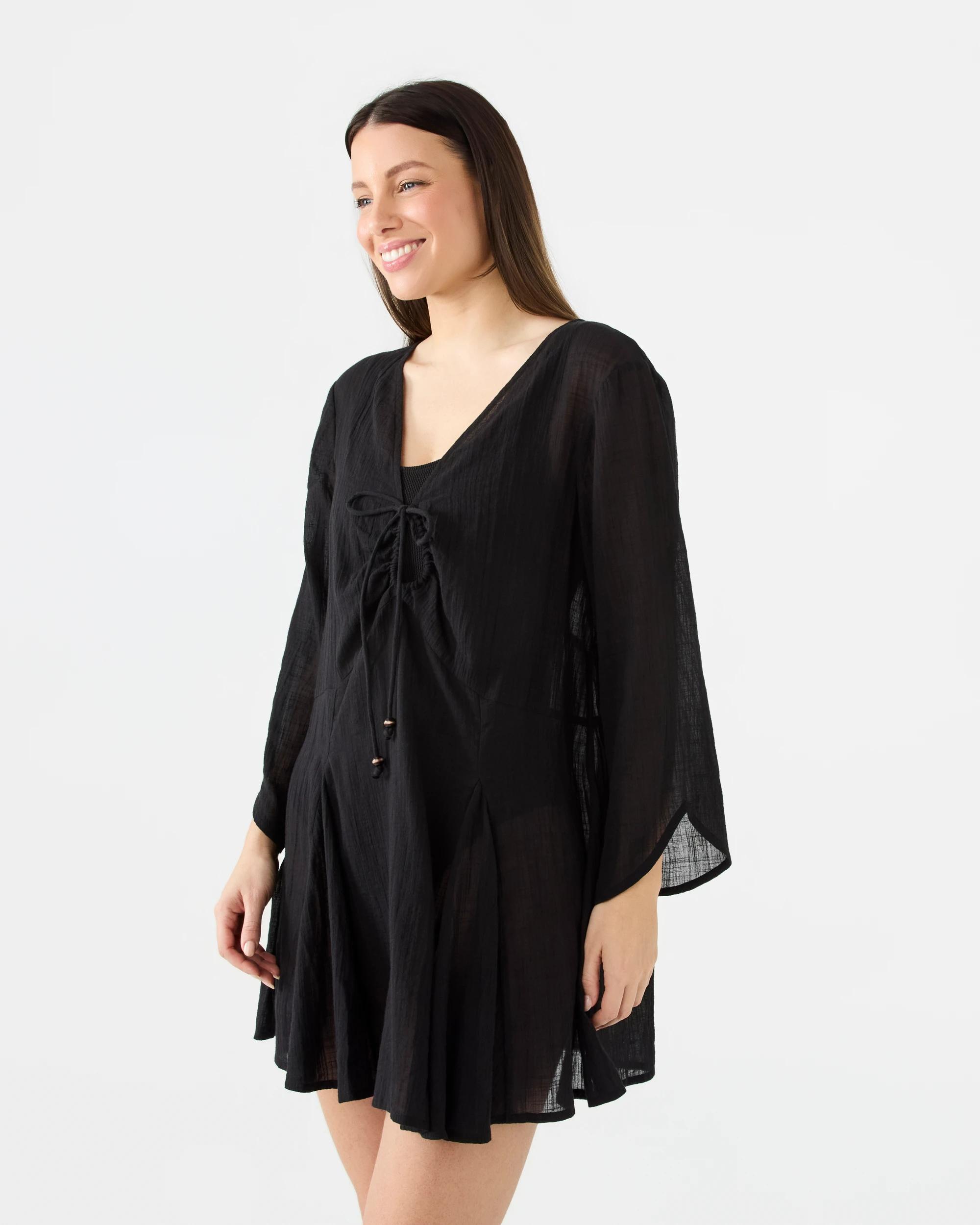 beach dress kmart Long Sleeve Sarong