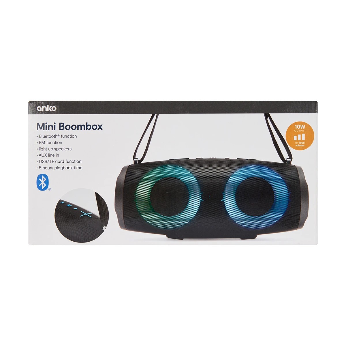 9 Mini RGB Boombox, 9 of 10