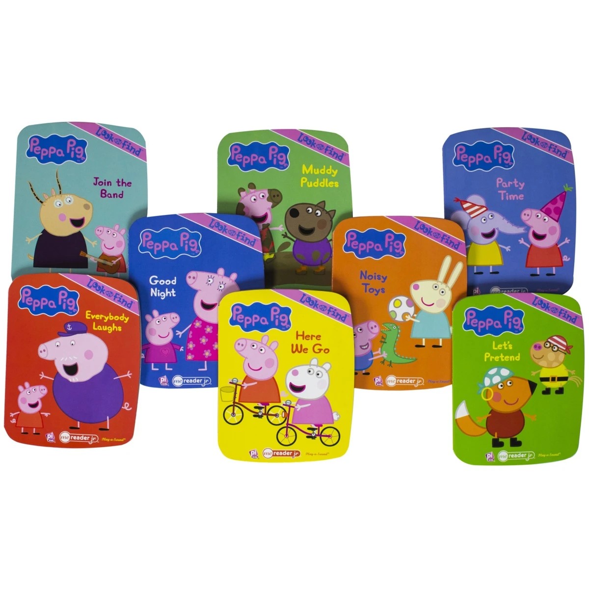5 8 Pack Peppa Pig Electronic Look and Find Reader and Book Library, 5 of 10