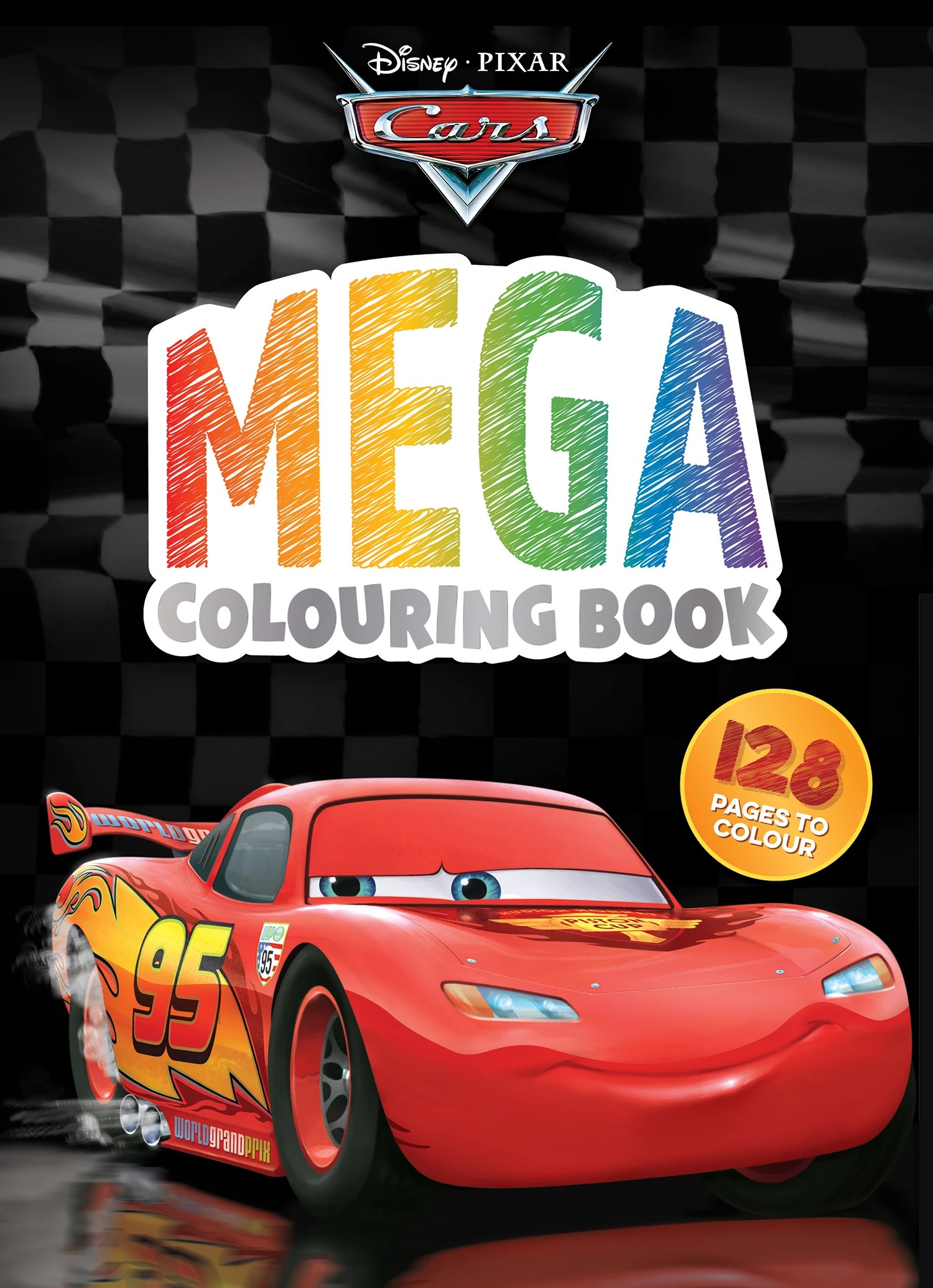 1 Disney Pixar Cars: Mega Colouring Book, 1 of 1